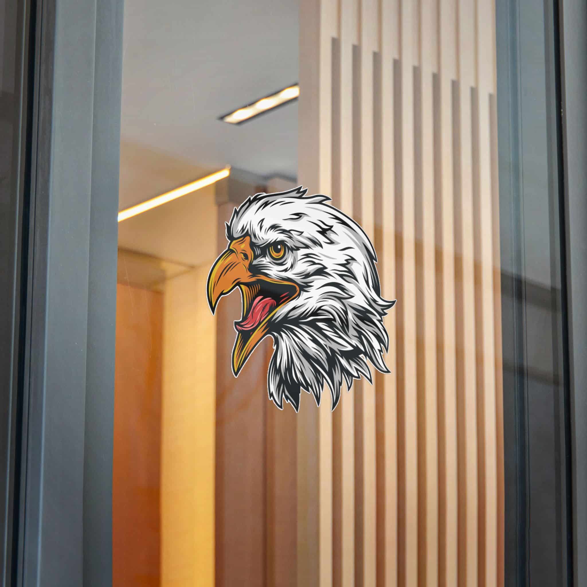 Vintage Eagle Head Mascot Die Cut Stickers Dtf - Image 28