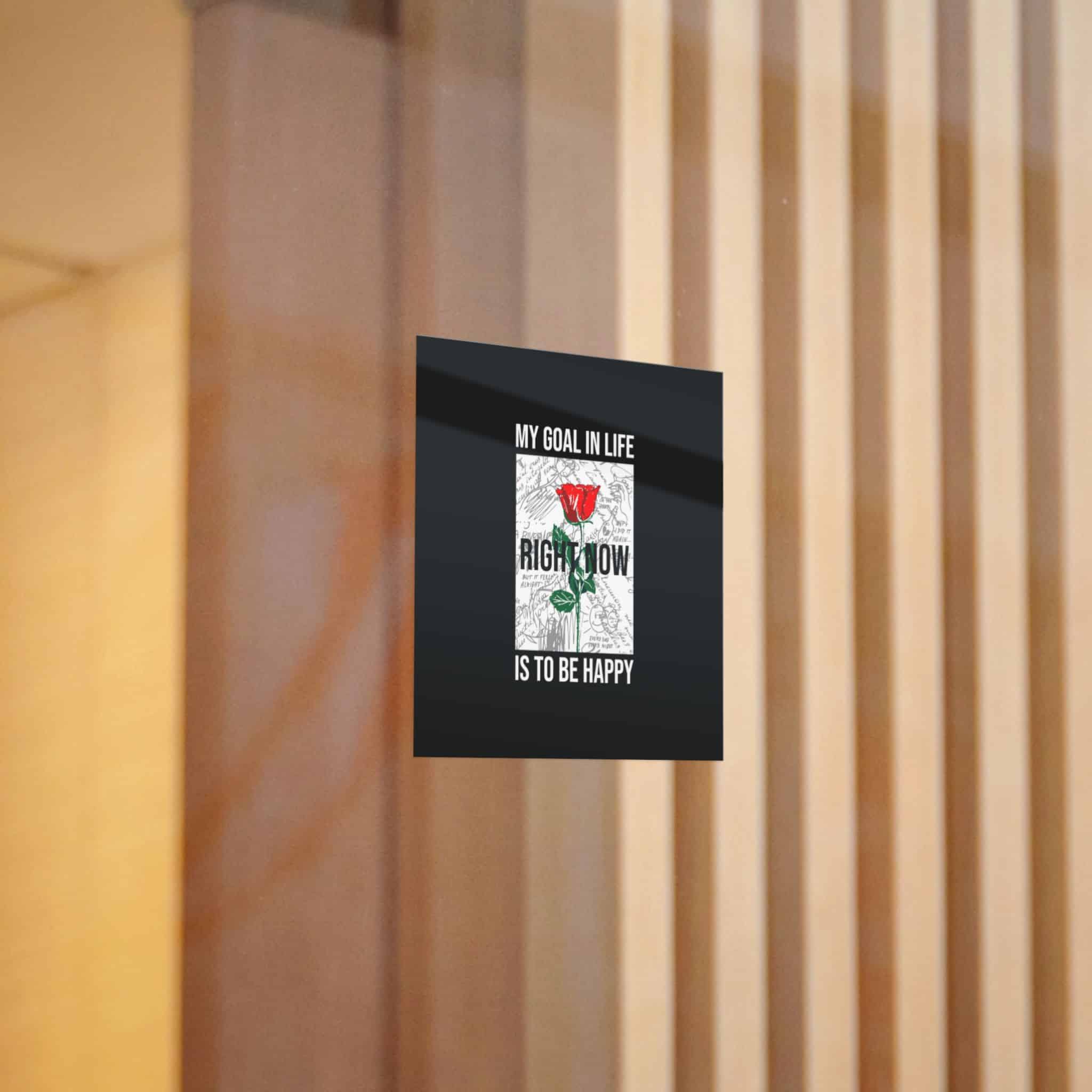 My Goal In Life Slogan Simple Vintage Fashion Die Cut Stickers Dtf - Image 10