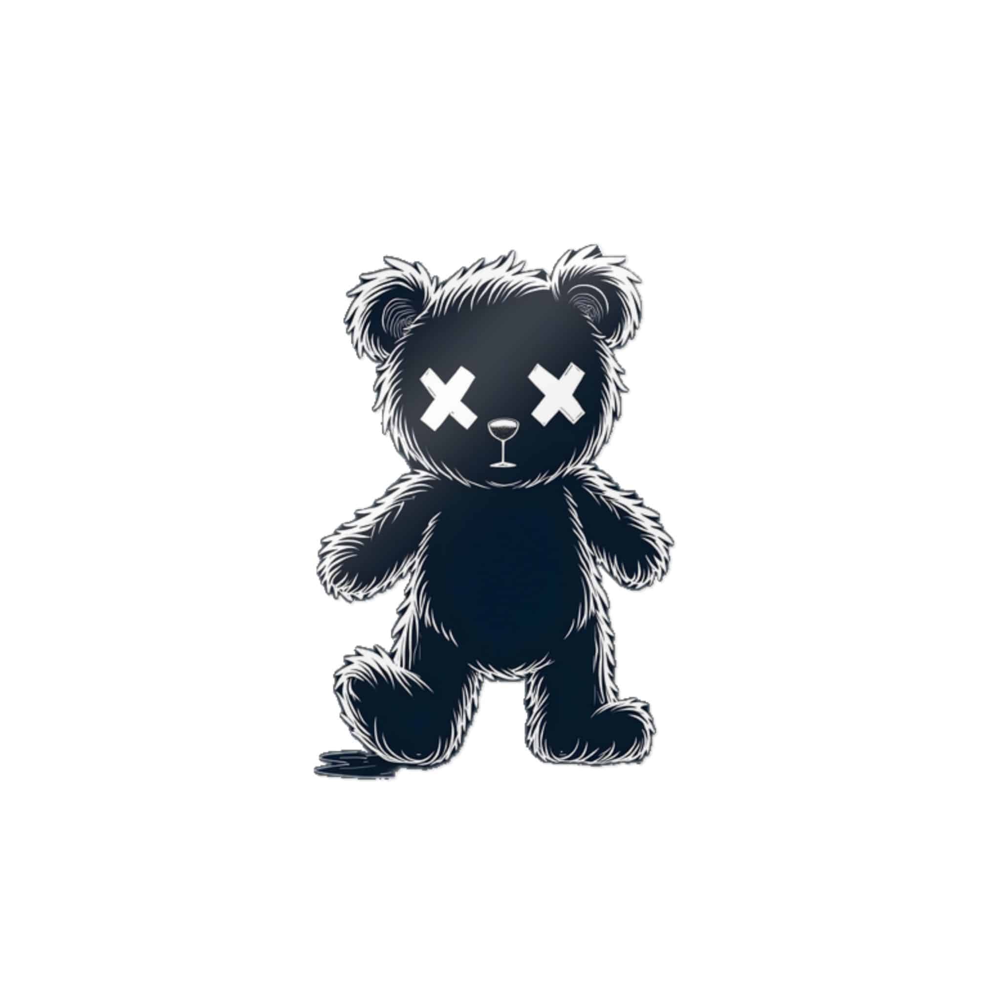 Teddy Bear (8) Die Cut Stickers Dtf