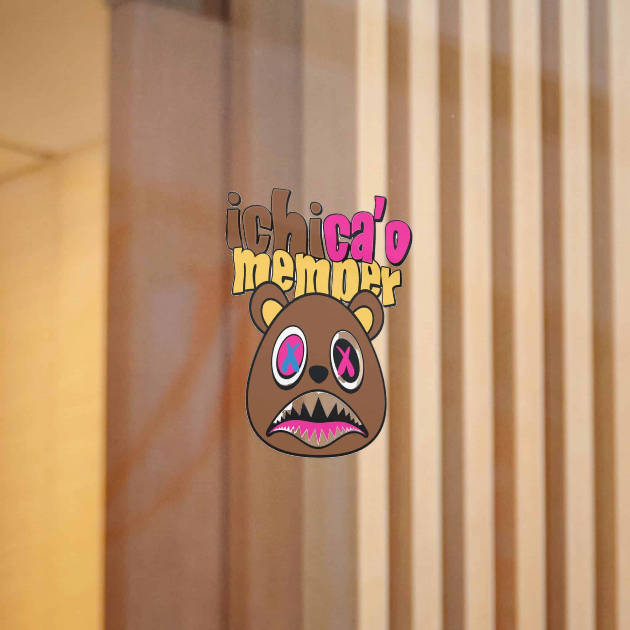 Ichicao Meme Bear Die Cut Stickers Dtf - Image 6