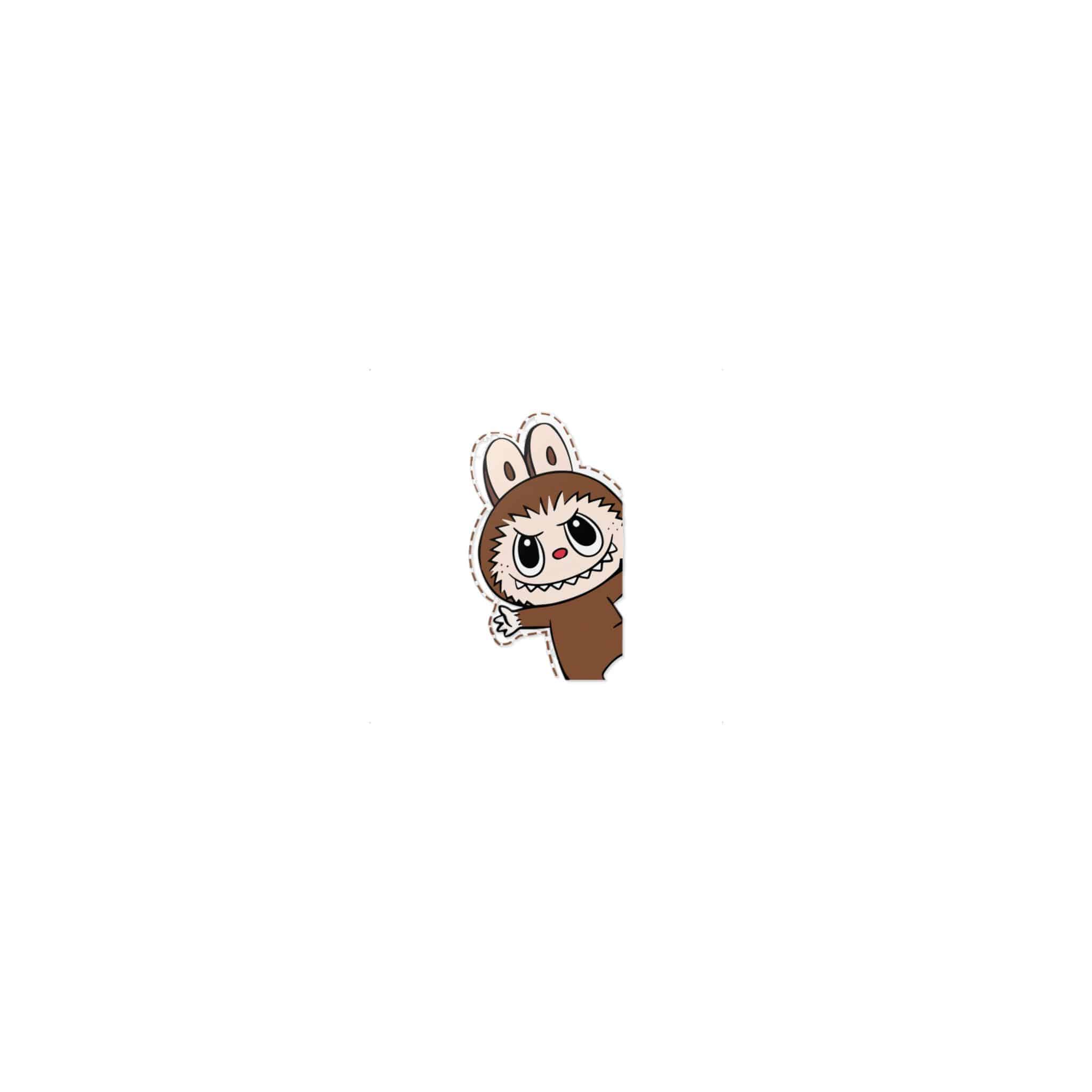 Rabbit With Big Ears Its Head Die Cut Stickers Dtf - Image 17