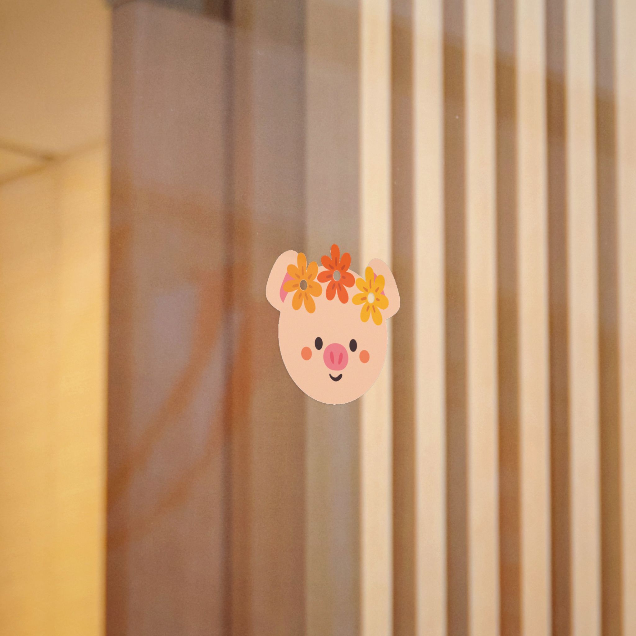 Cute Cartoon Art Nursery Room Decor(5) Die Cut Stickers Dtf - Image 10