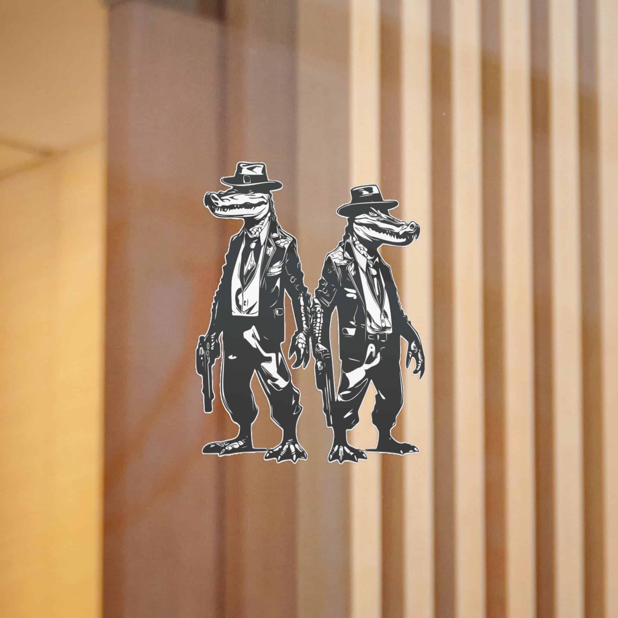 Crocomobster 6 Die Cut Stickers Dtf - Image 6