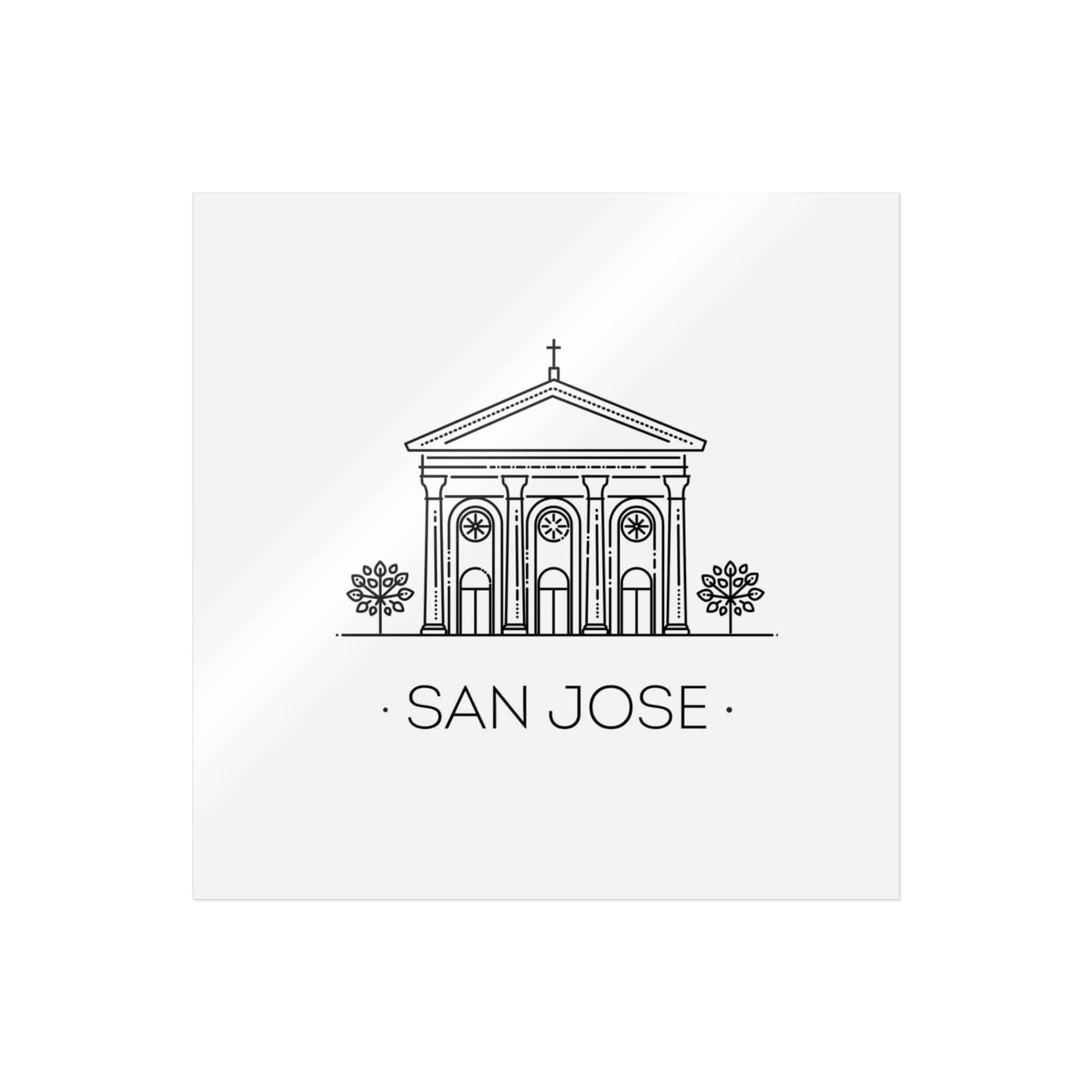 San Jose Die Cut Stickers Dtf - Image 11