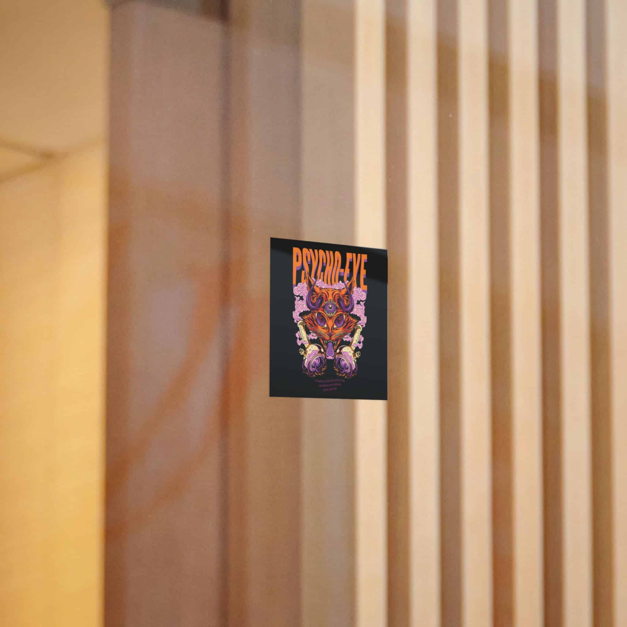 Psycho Eye Die Cut Stickers Dtf - Image 8