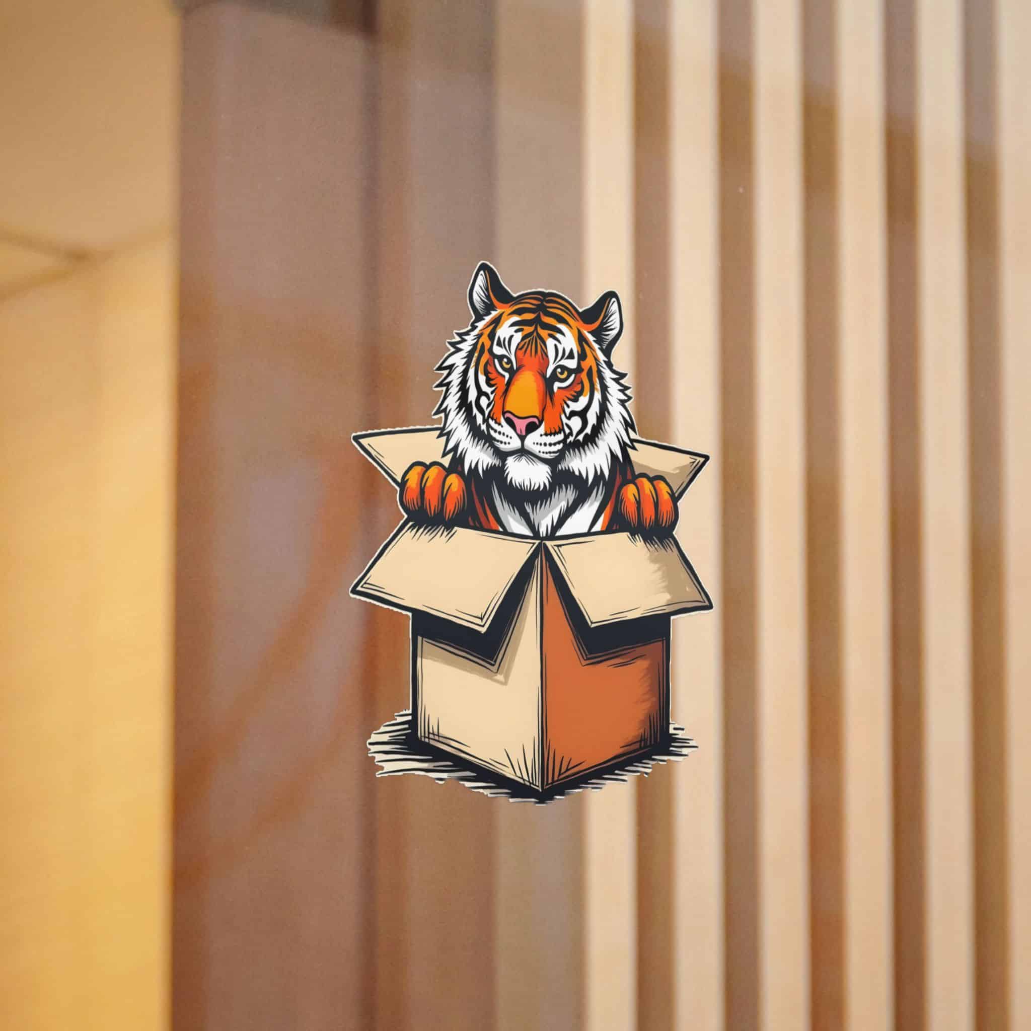 Tiger 2 Die Cut Stickers Dtf - Image 12