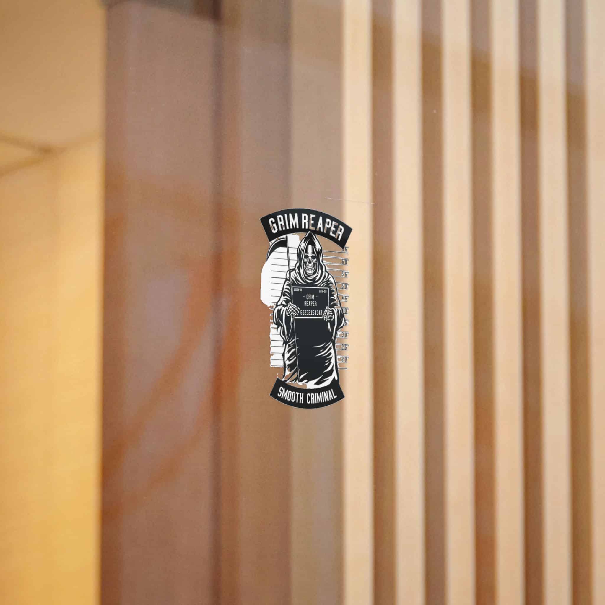 Grim Reaper Die Cut Stickers Dtf - Image 4