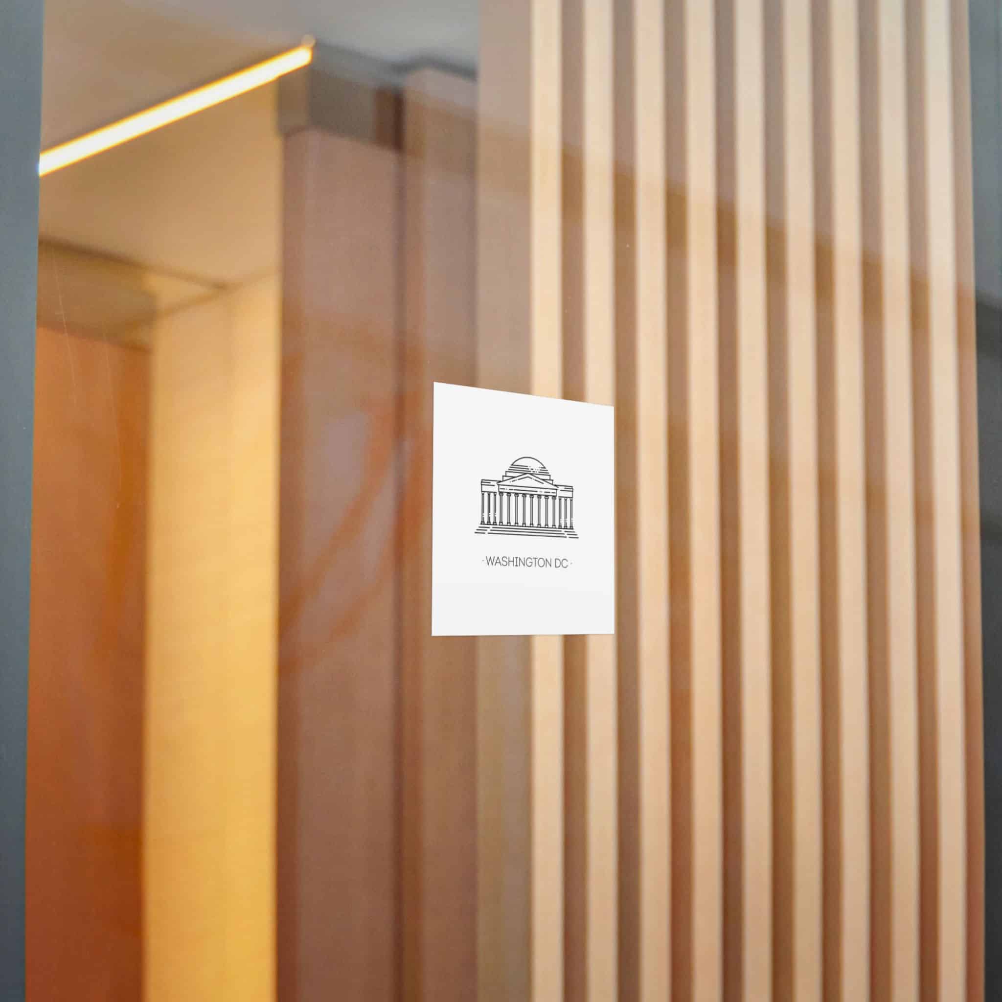 Washington Dc Die Cut Stickers Dtf - Image 18