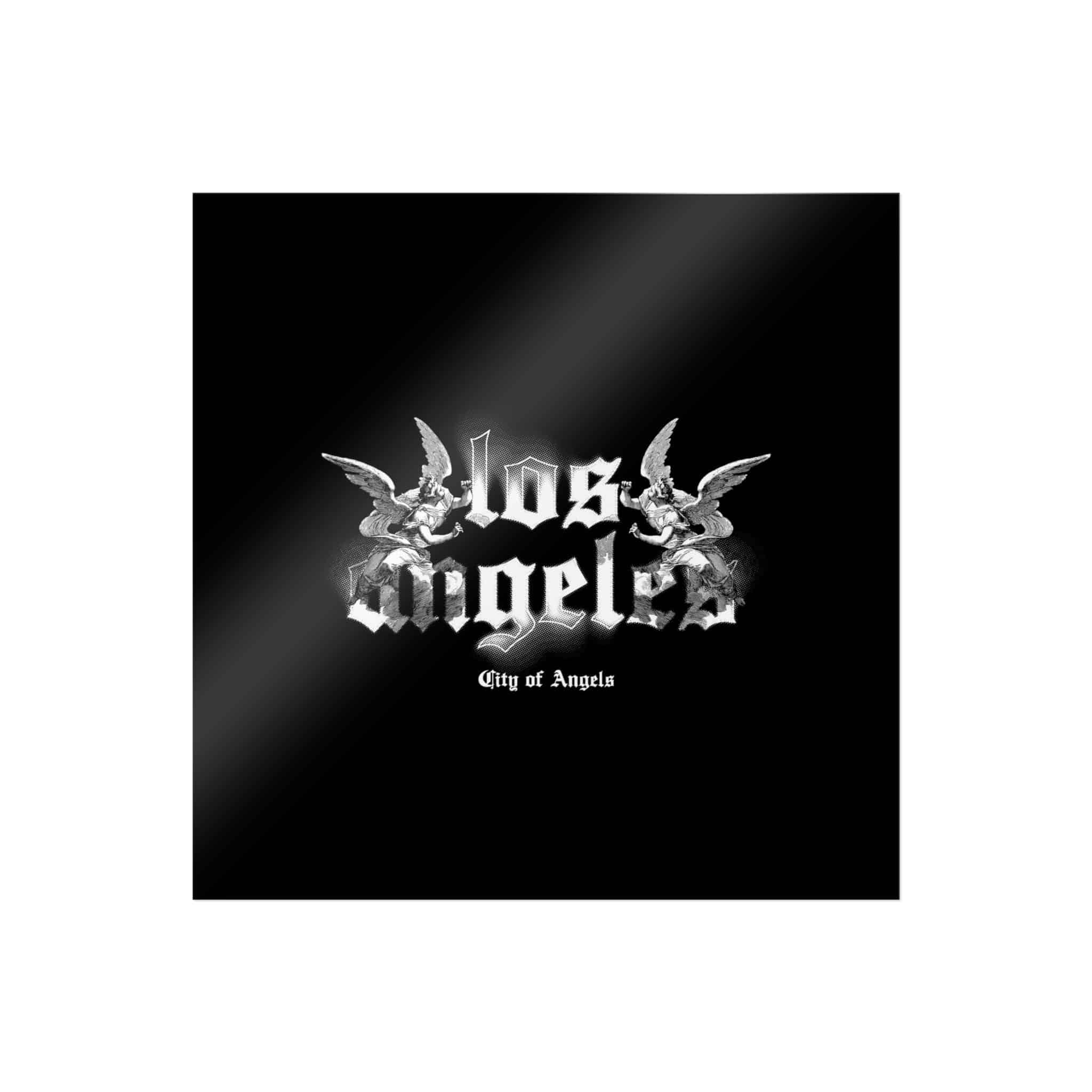 Los Angeles City of Angels Simple Vintage Fashion Die Cut Stickers Dtf - Image 29