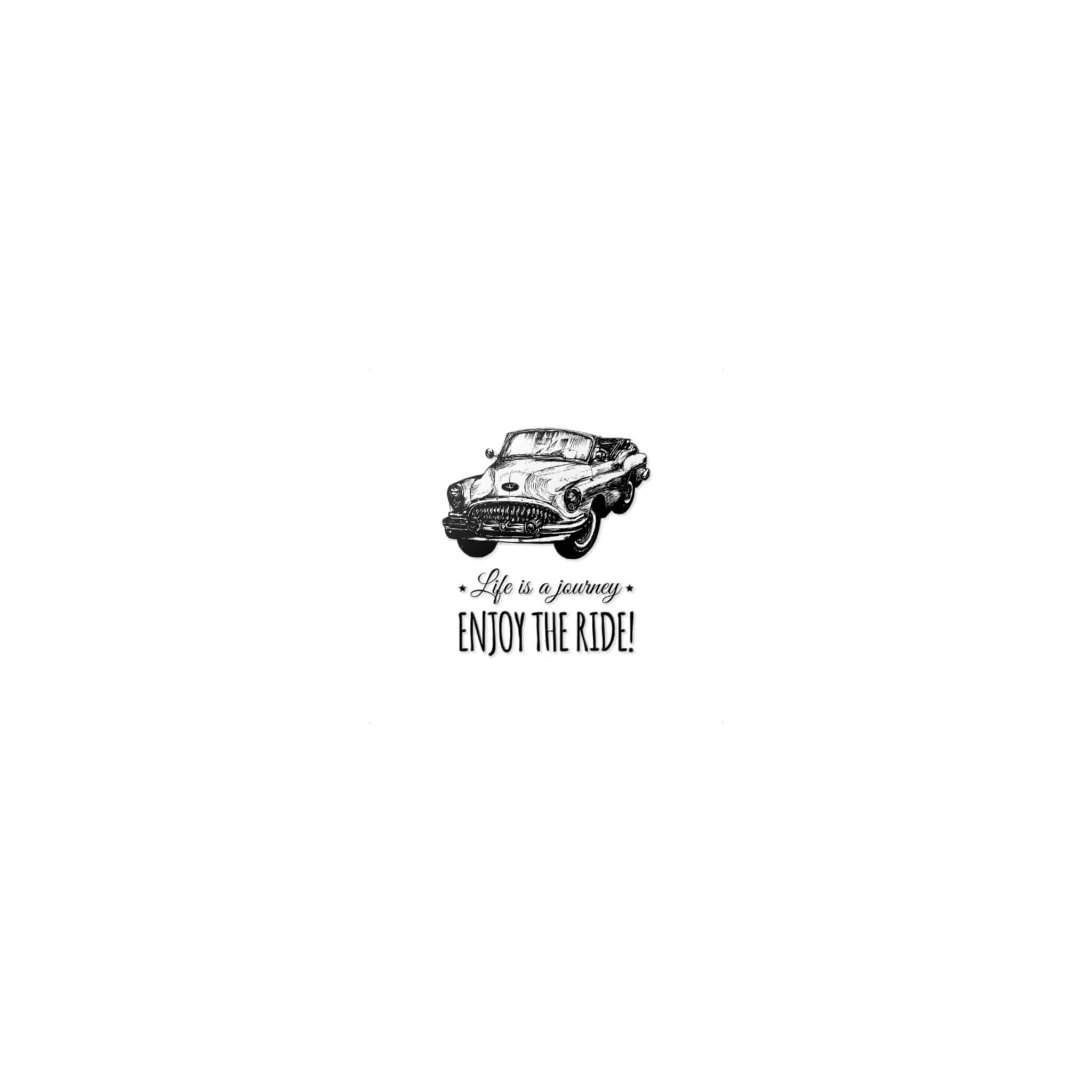 Life Is A Journey Enjoy the Ride 1 Die Cut Stickers Dtf - Image 17