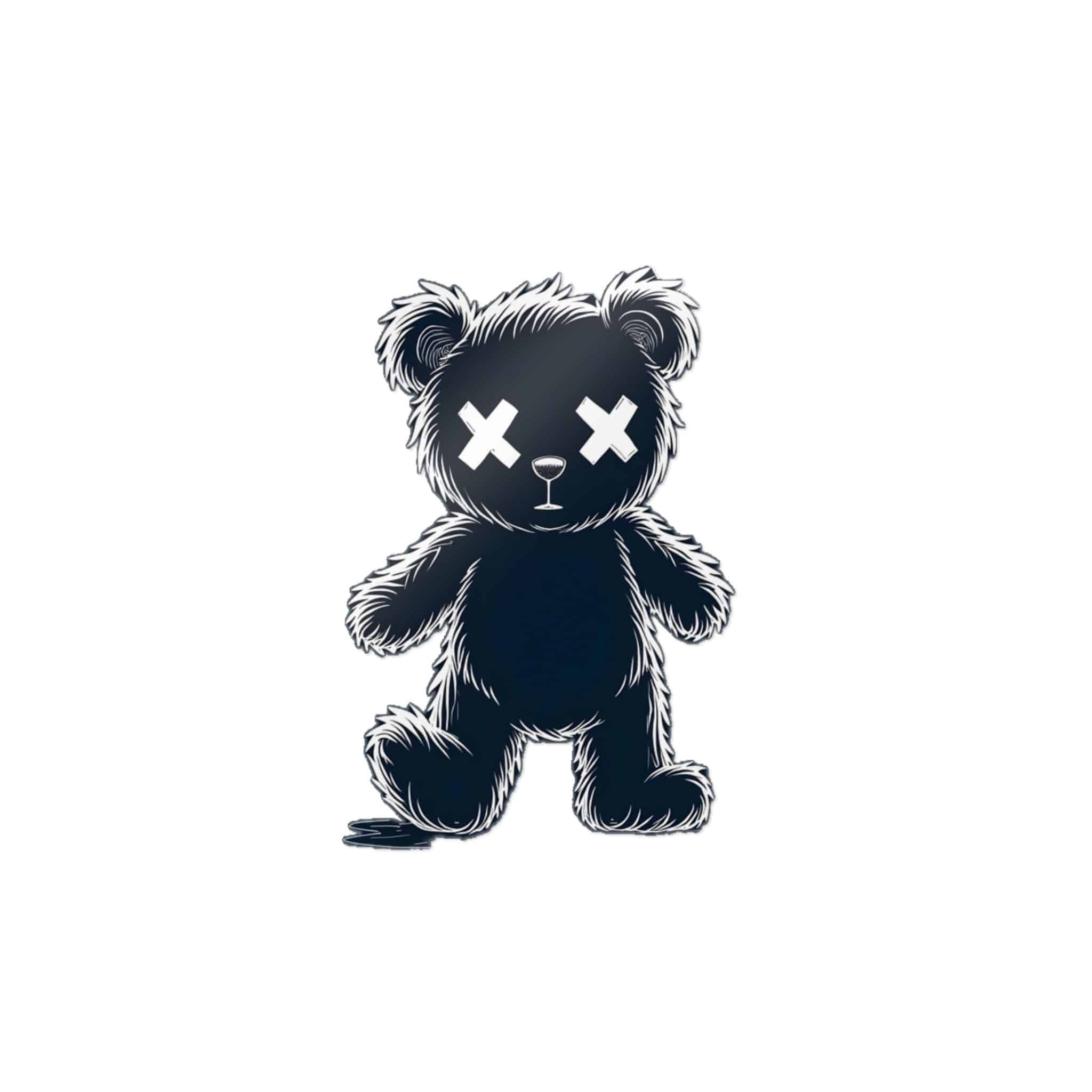 Teddy Bear (8) Die Cut Stickers Dtf - Image 3