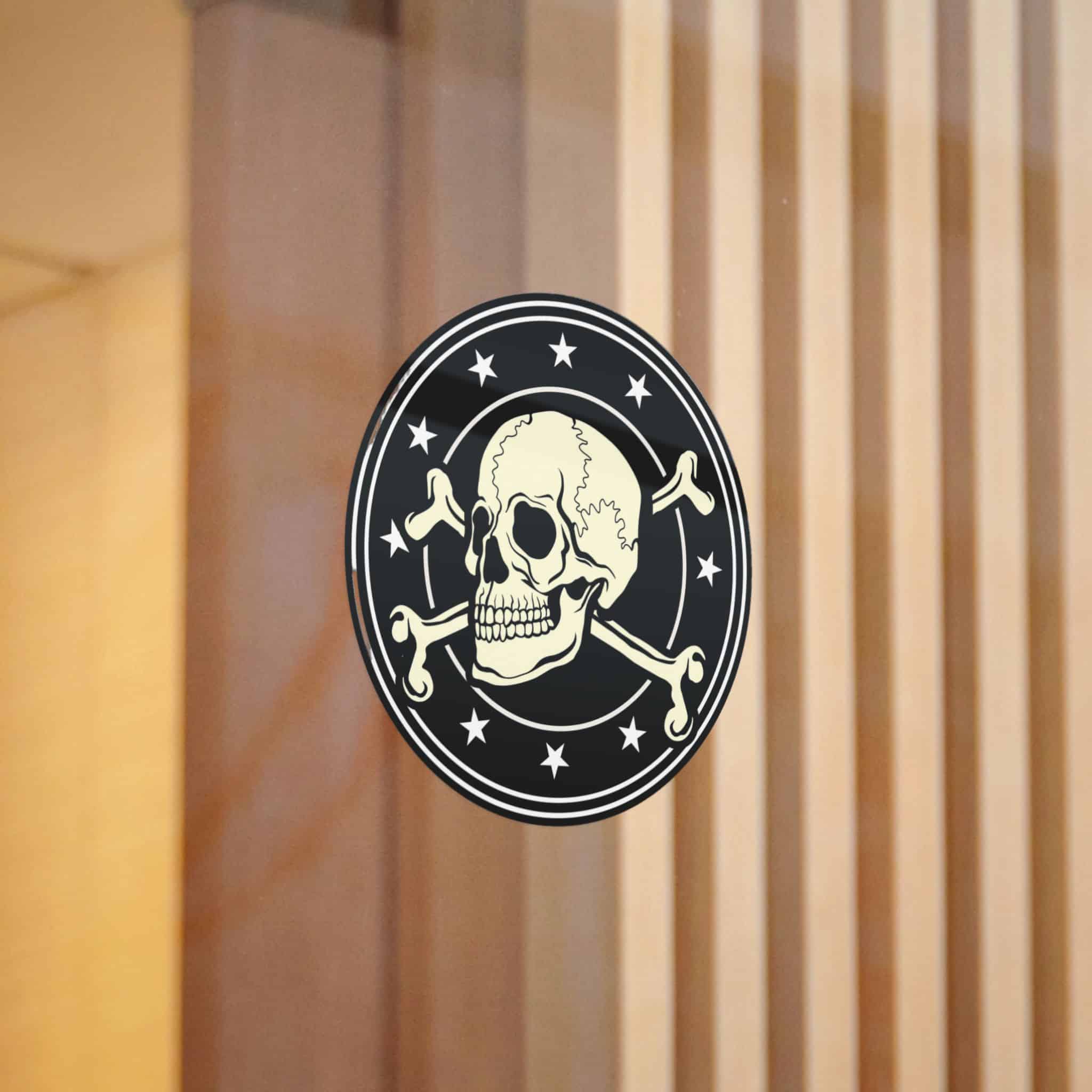 Signo Militar Calavera Grunge Diseno Vintage Camisetas Die Cut Stickers Dtf - Image 6