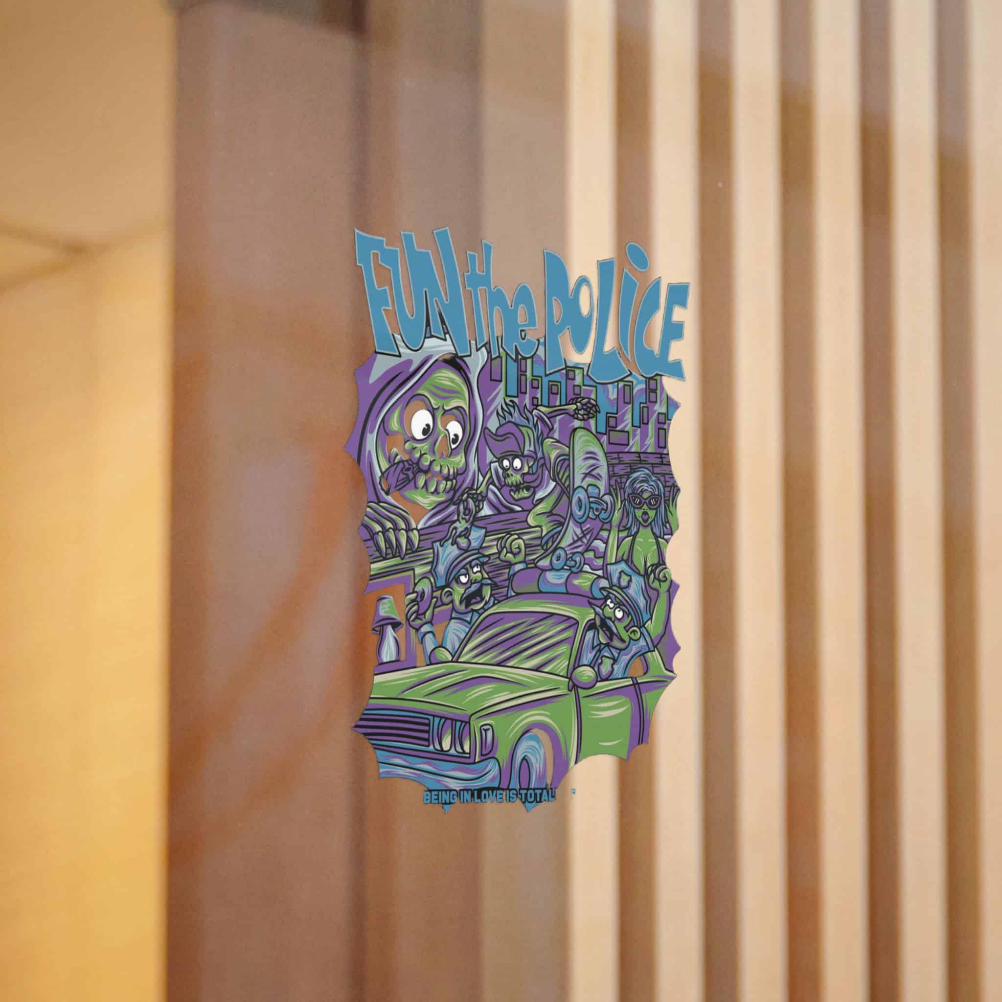 Rebel Skate With Text Illustration Die Cut Stickers Dtf - Image 12