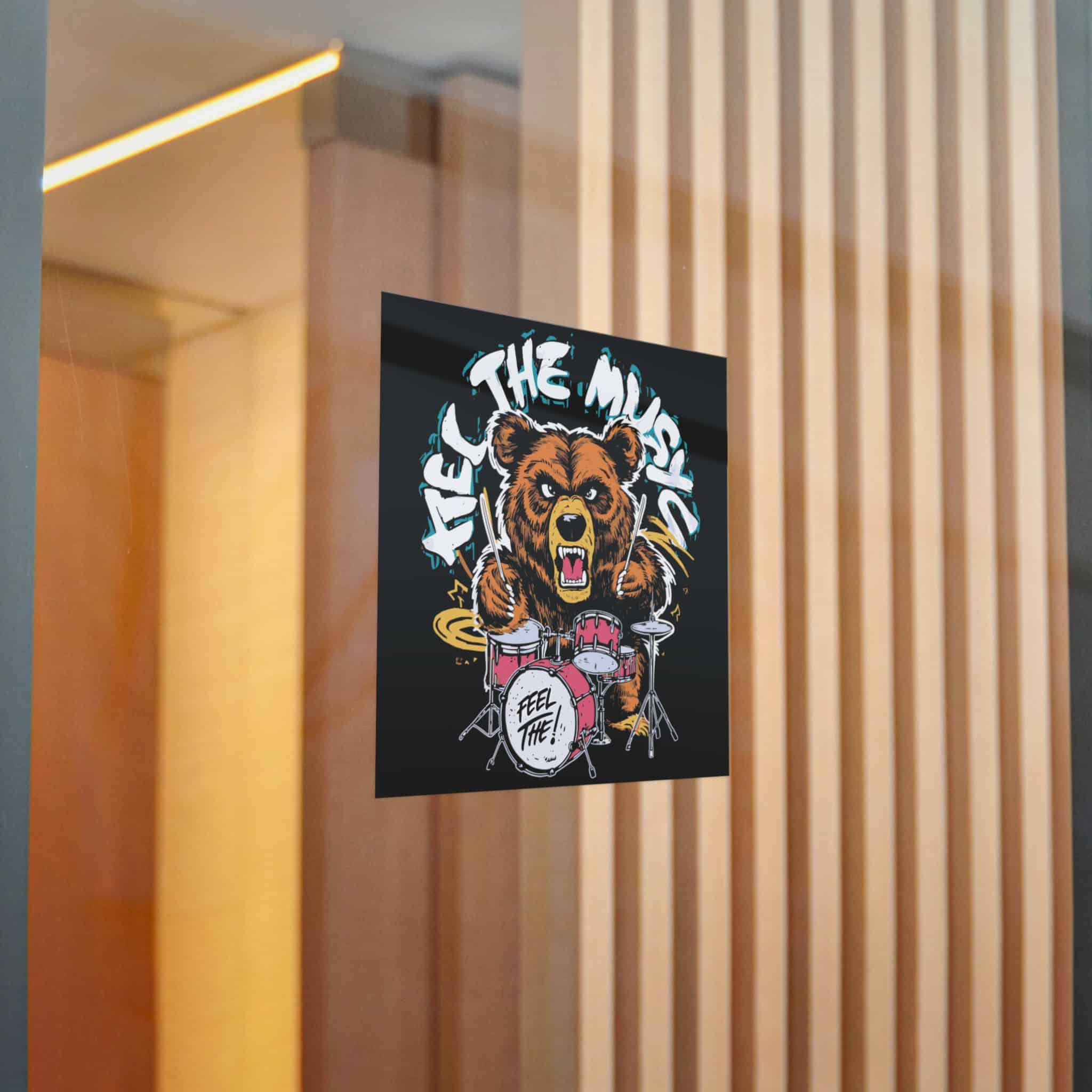 Feel the Music Copia Die Cut Stickers Dtf - Image 16