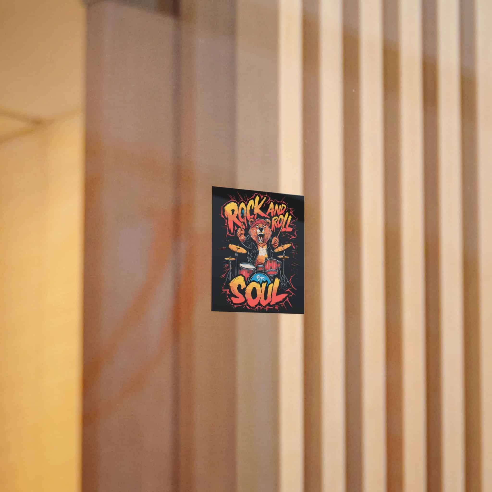 Rock and Roll Soul Die Cut Stickers Dtf - Image 8