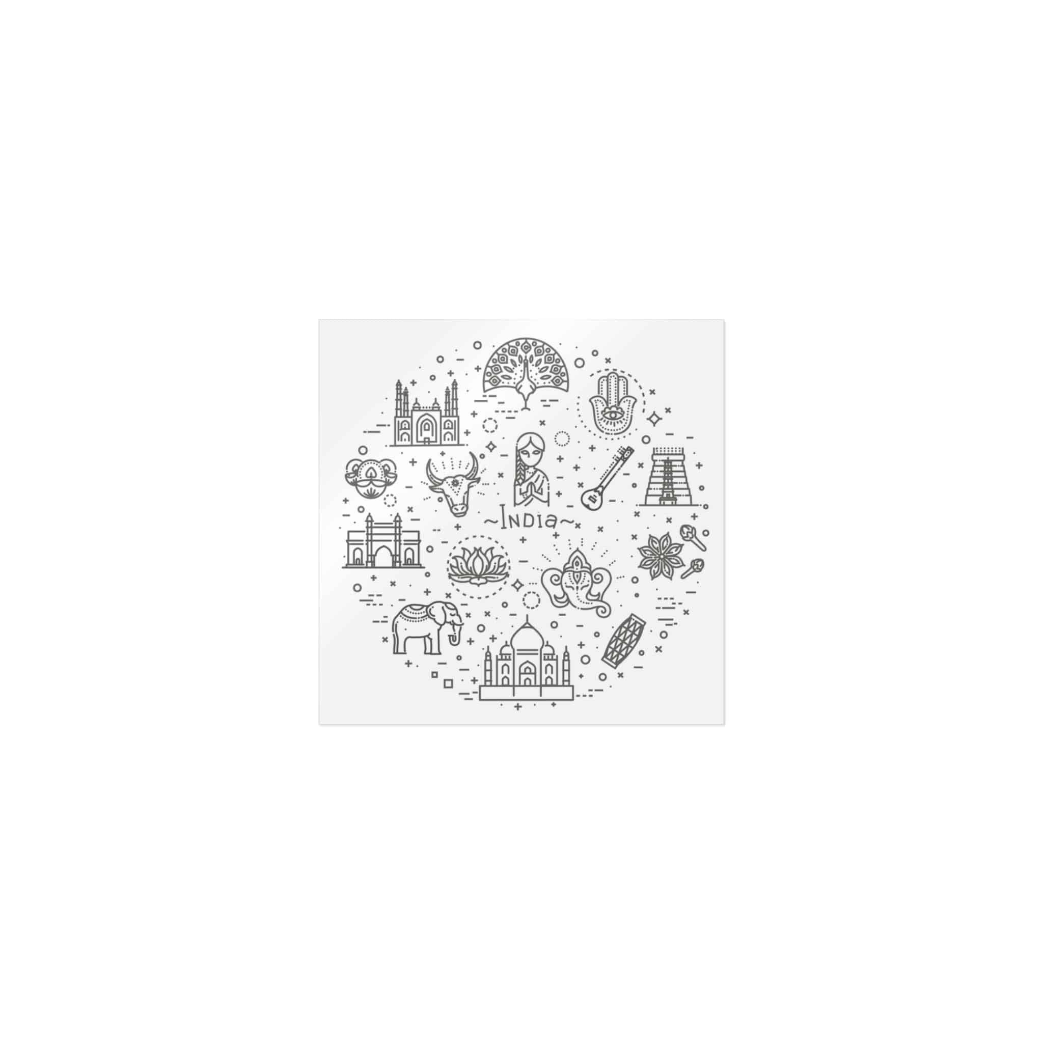 India Die Cut Stickers Dtf - Image 9