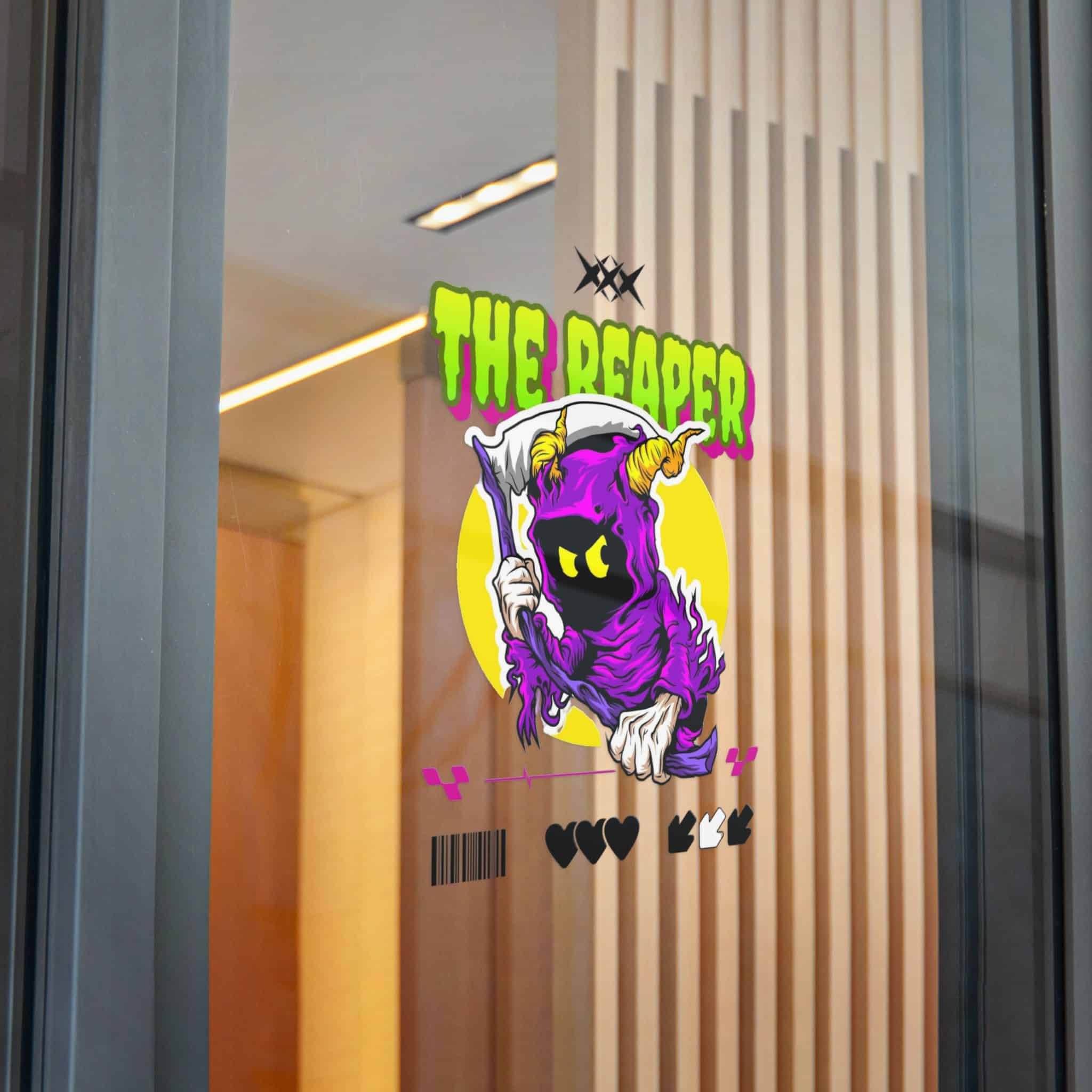 Typography Tshirt Design Reaper Die Cut Stickers Dtf - Image 32