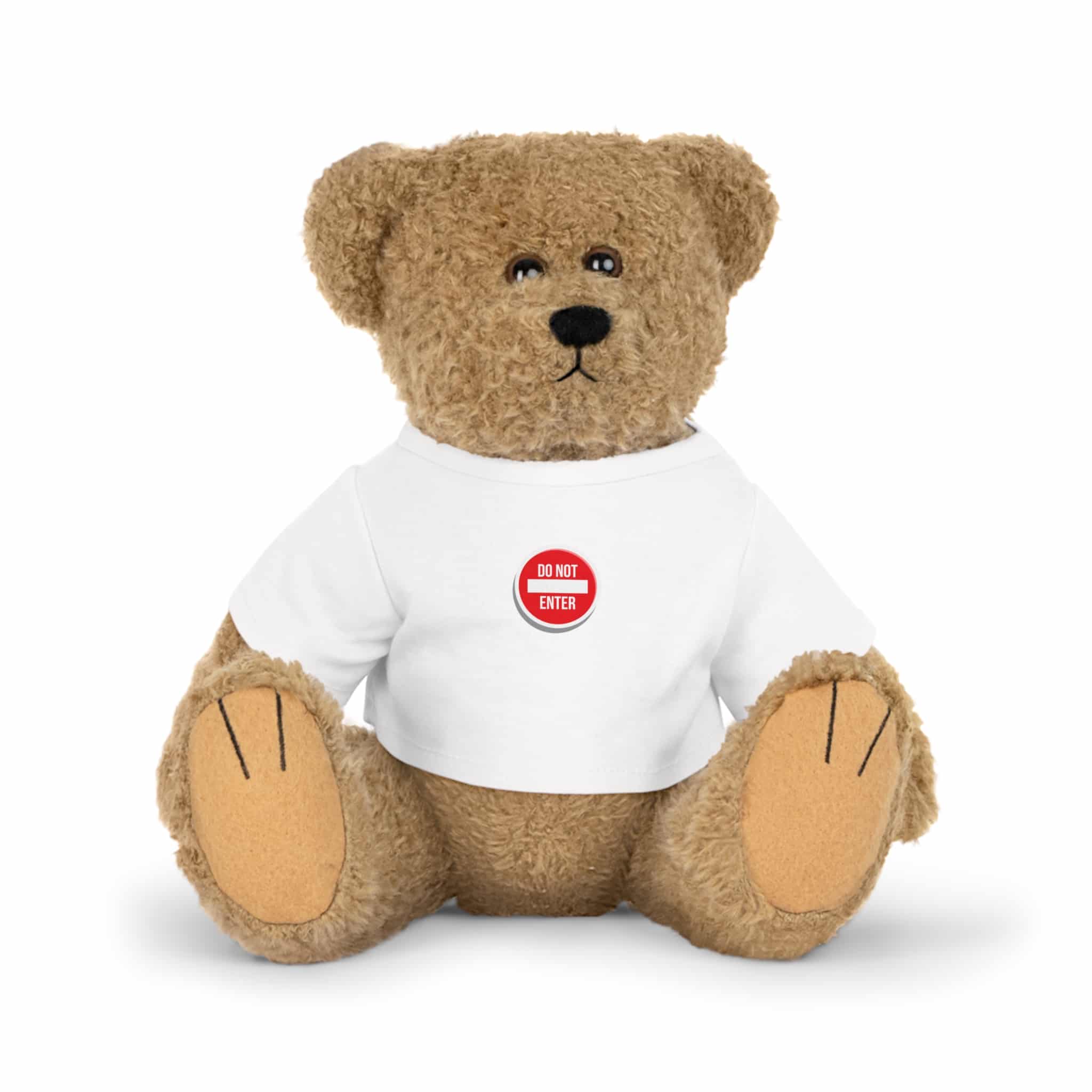 Do Not Enter 1 Plush Toy With T Shirt