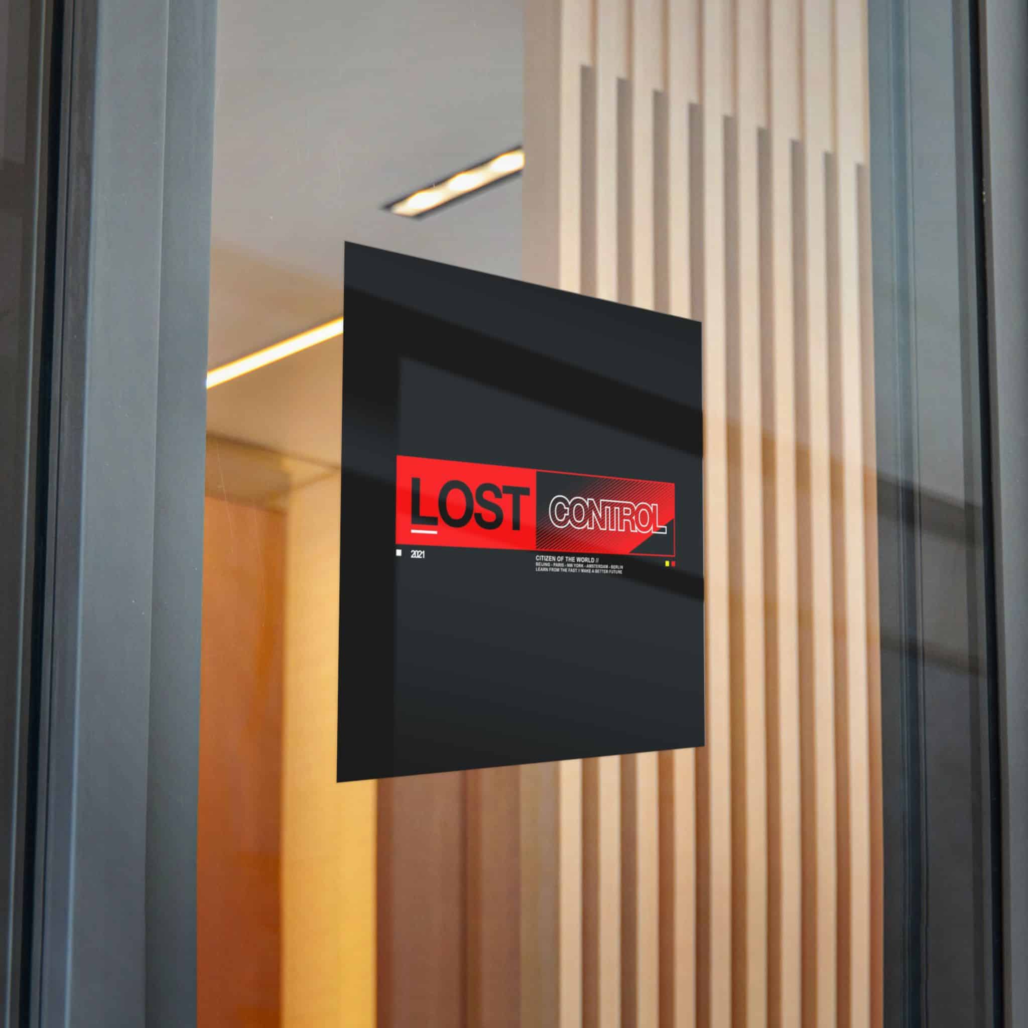 Lost Control Simple Vintage Fashion Die Cut Stickers Dtf - Image 28
