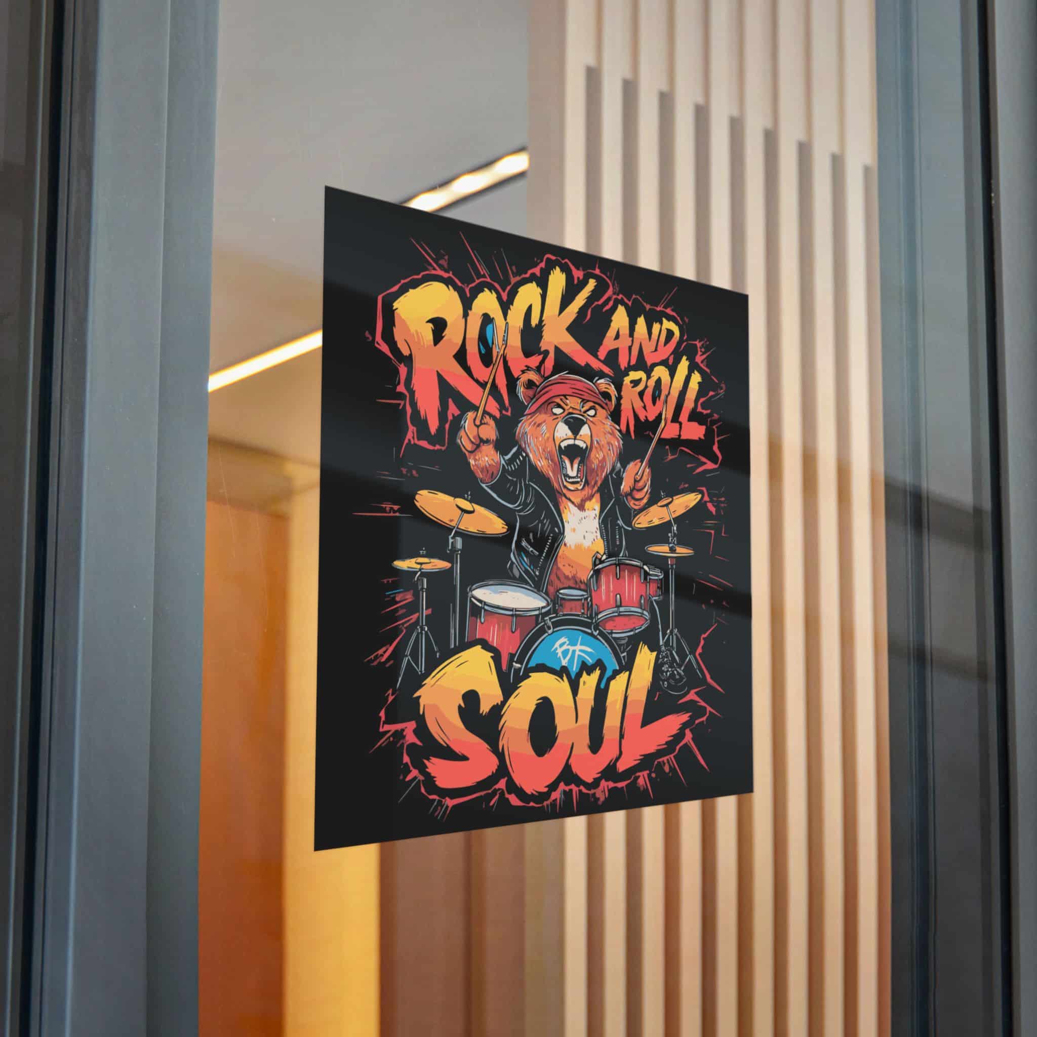 Rock and Roll Soul Die Cut Stickers Dtf - Image 30