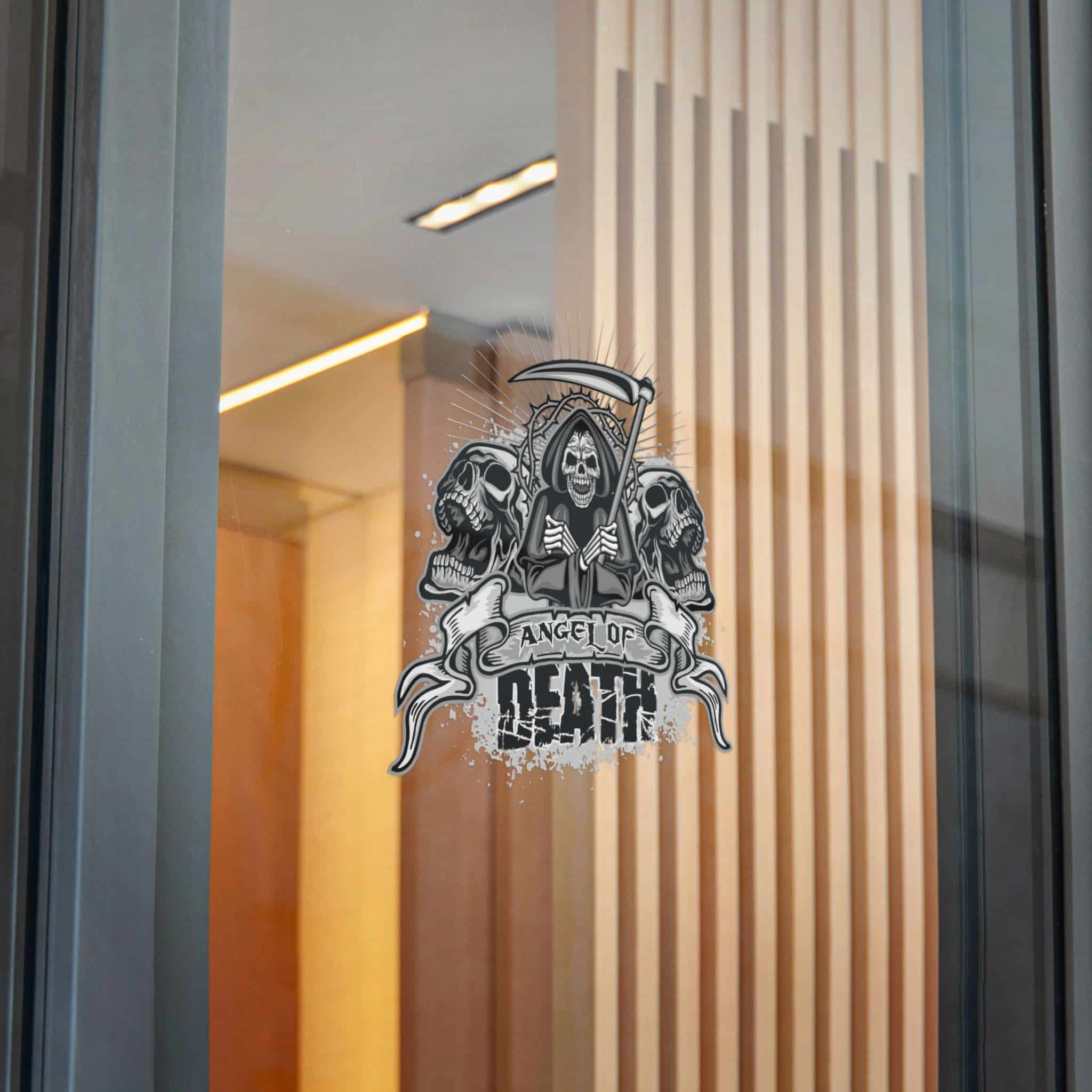 Gothic Sign With Skull Grunge Vintage Design T Shirts (11) Die Cut Stickers Dtf - Image 28