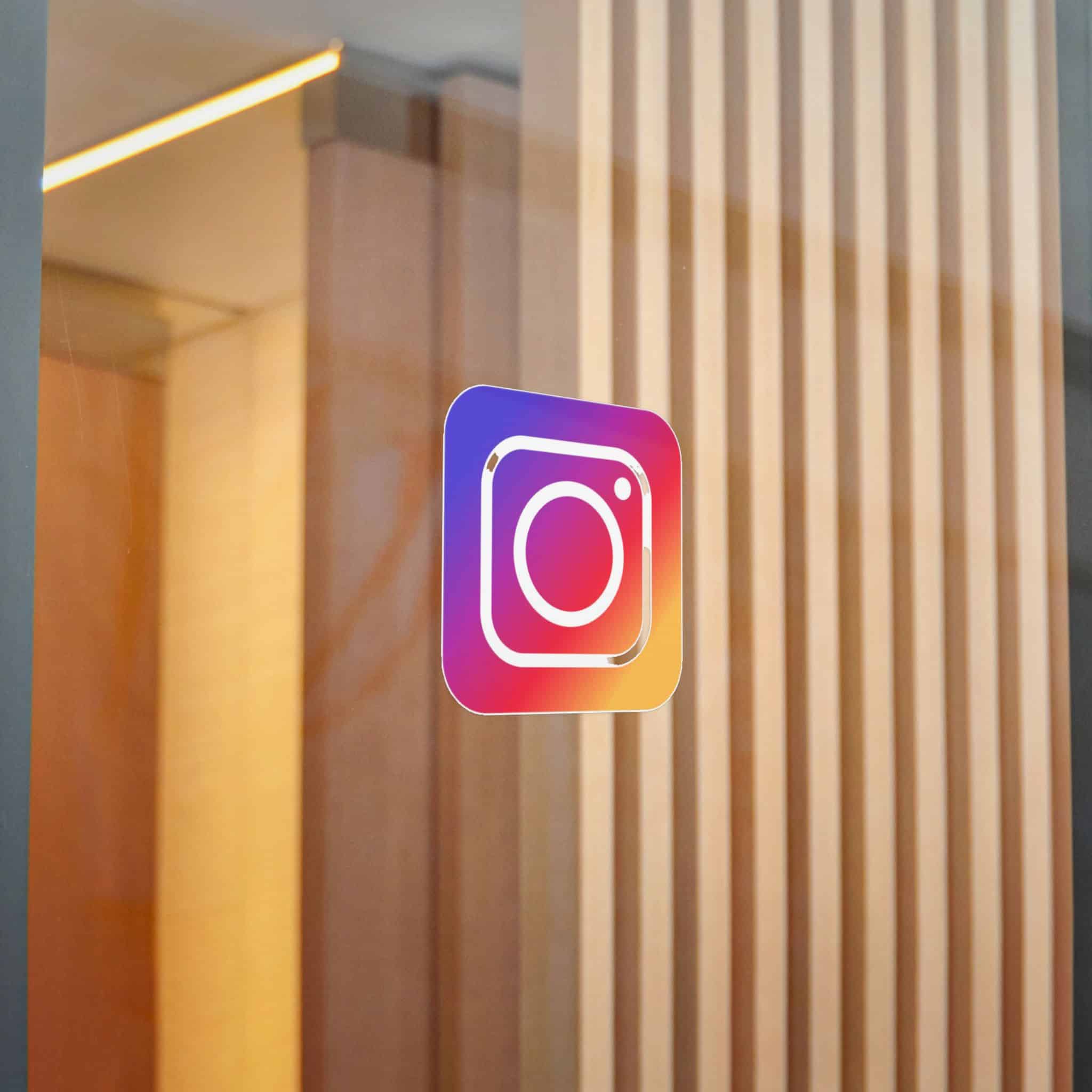 Instagram Icon Die Cut Stickers Dtf - Image 16