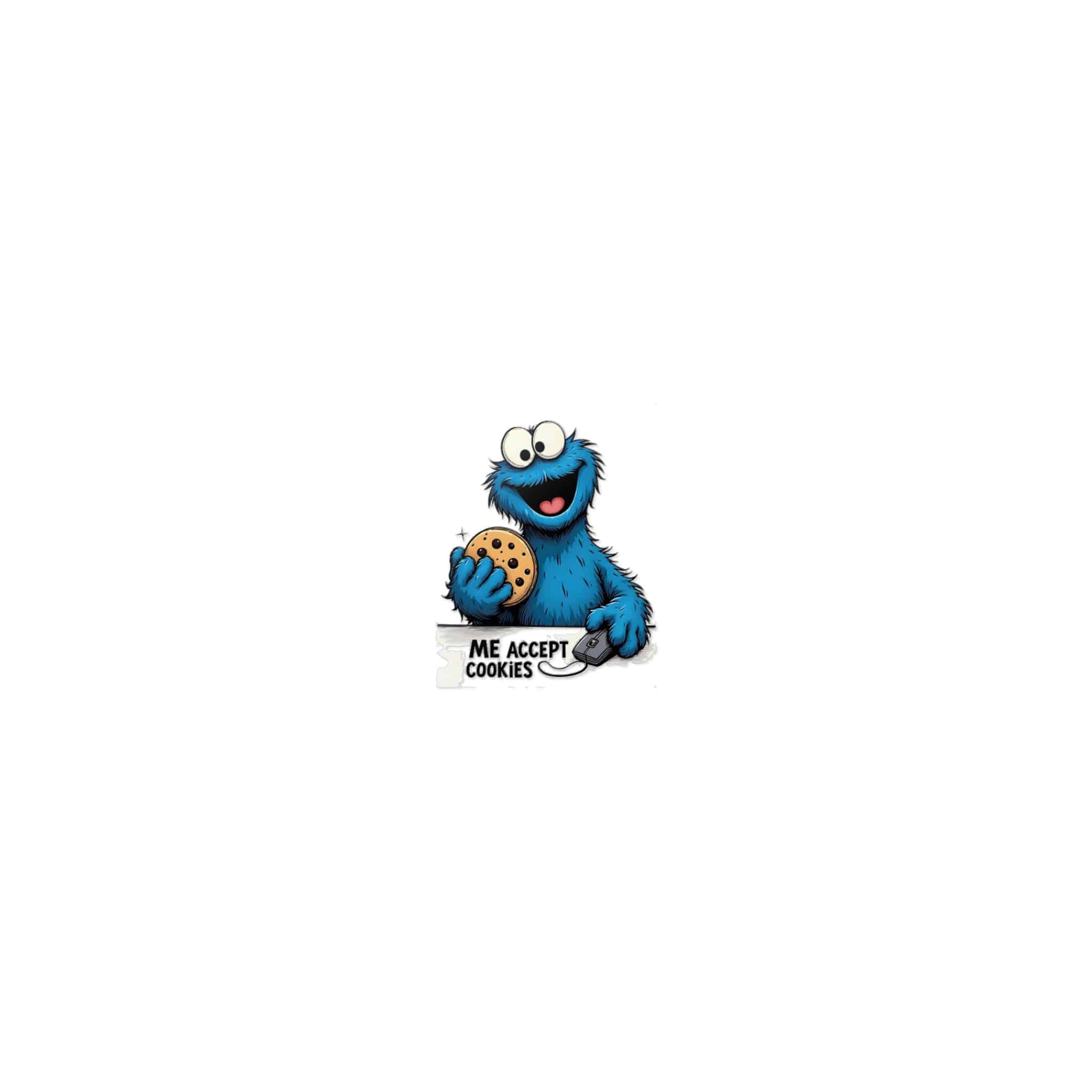 Me Accept Cookies (4) Die Cut Stickers Dtf - Image 7