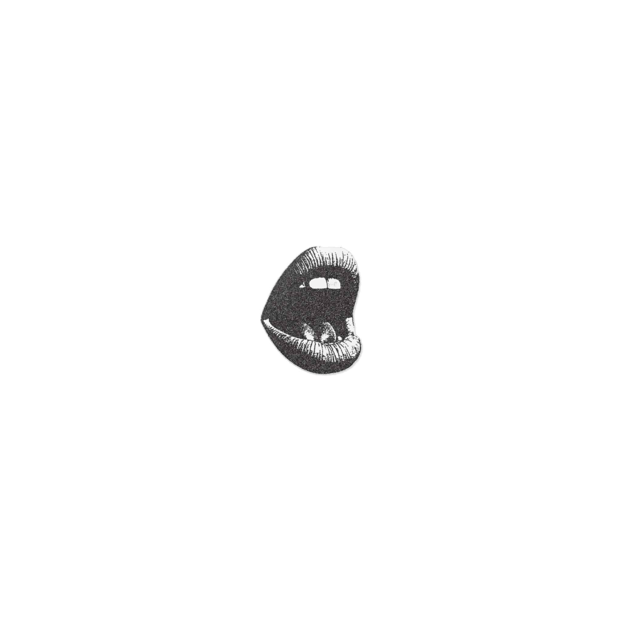 Vector Mouth Scream Trendy Retro Photocopy Grain Effect Modern Stipple Dots 2 Die Cut Stickers Dtf - Image 7