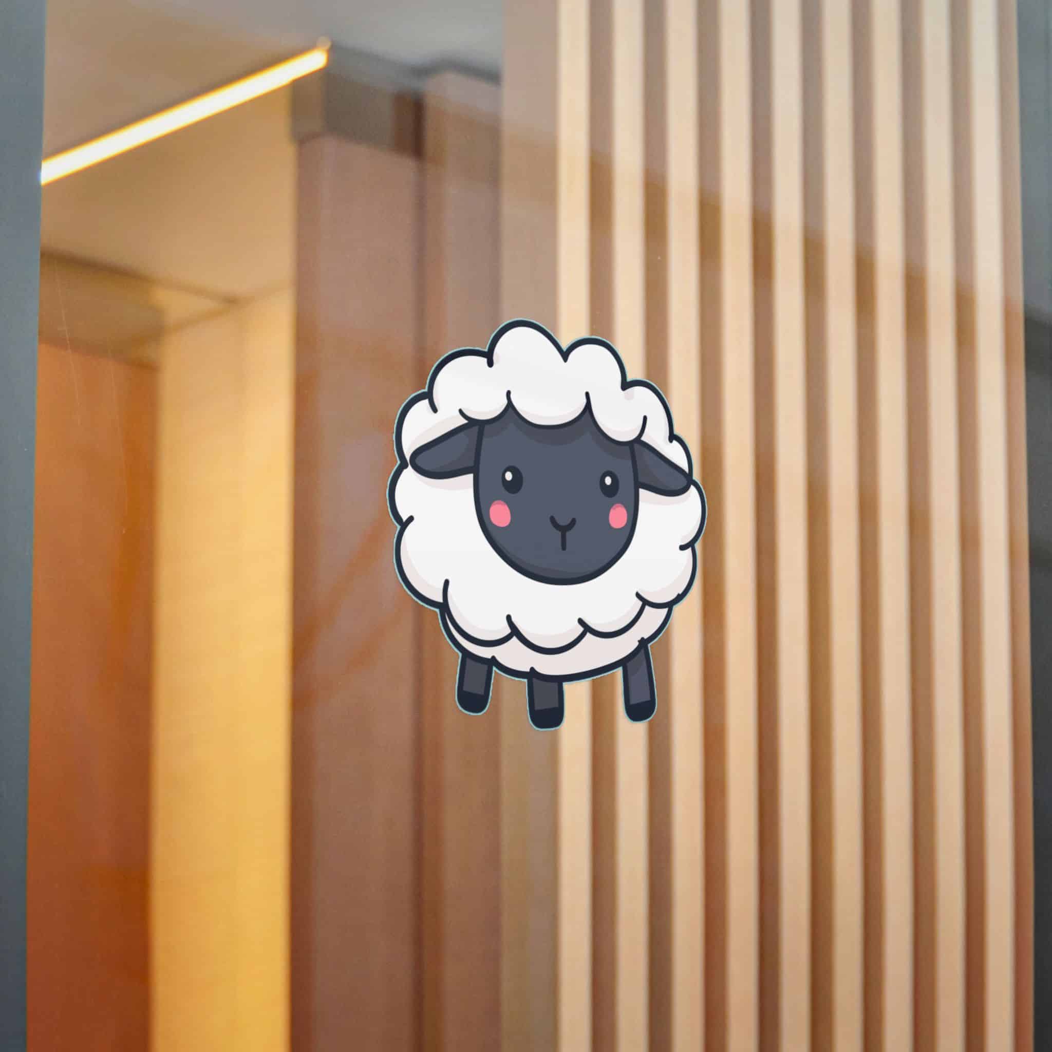 Sheep Vector Cute (1) Die Cut Stickers Dtf - Image 22