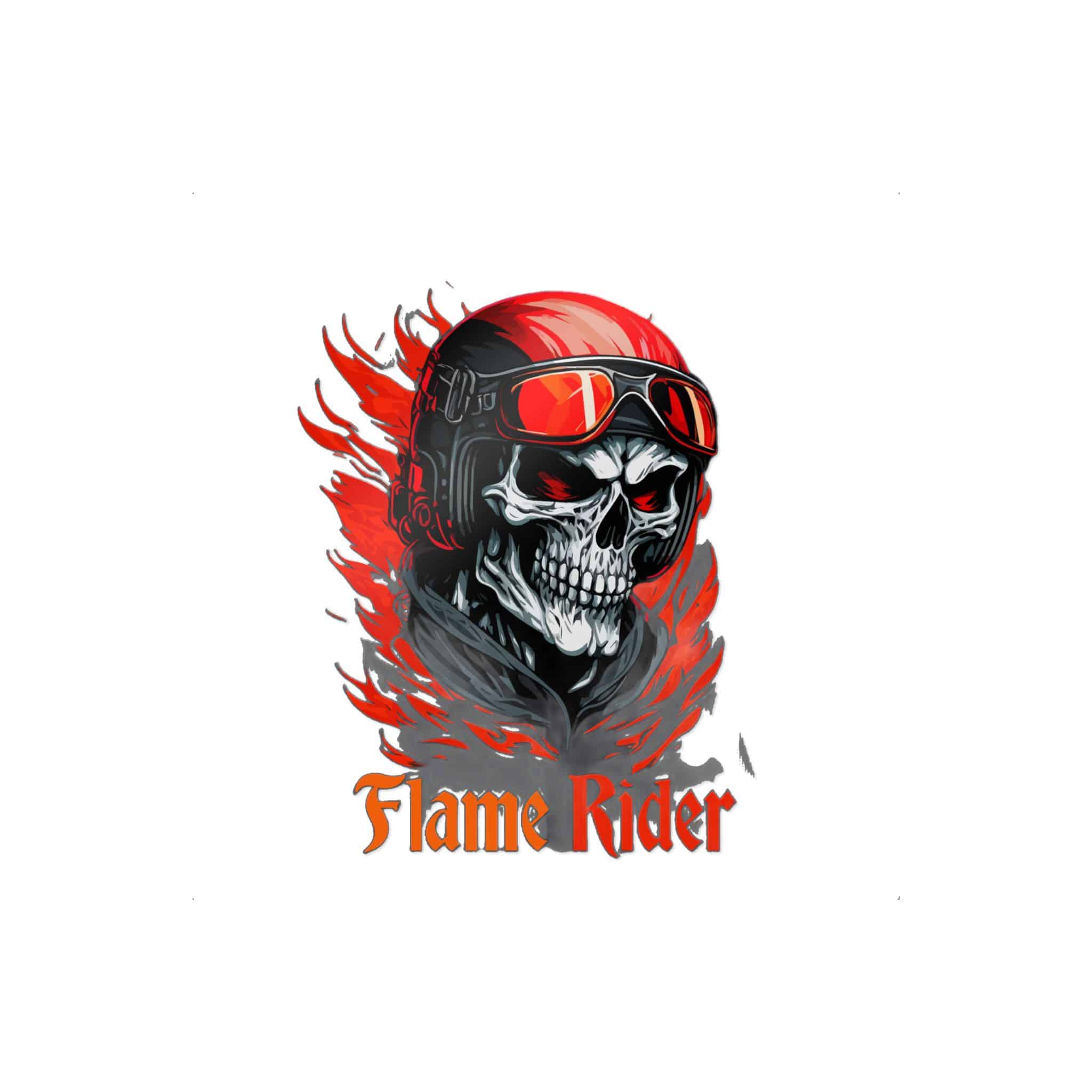 Flame Rider Die Cut Stickers Dtf - Image 29
