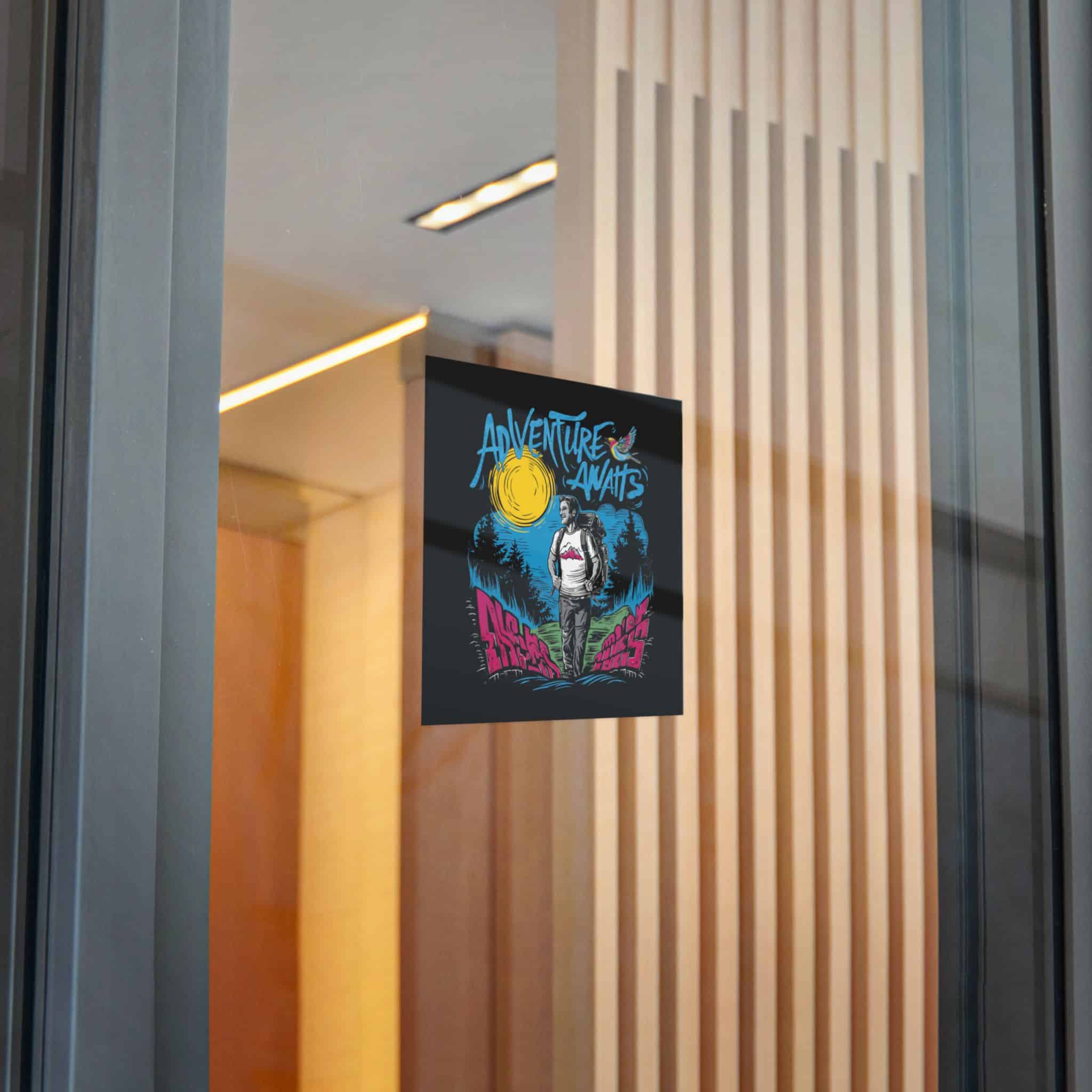Adventure Awaits Die Cut Stickers Dtf - Image 24