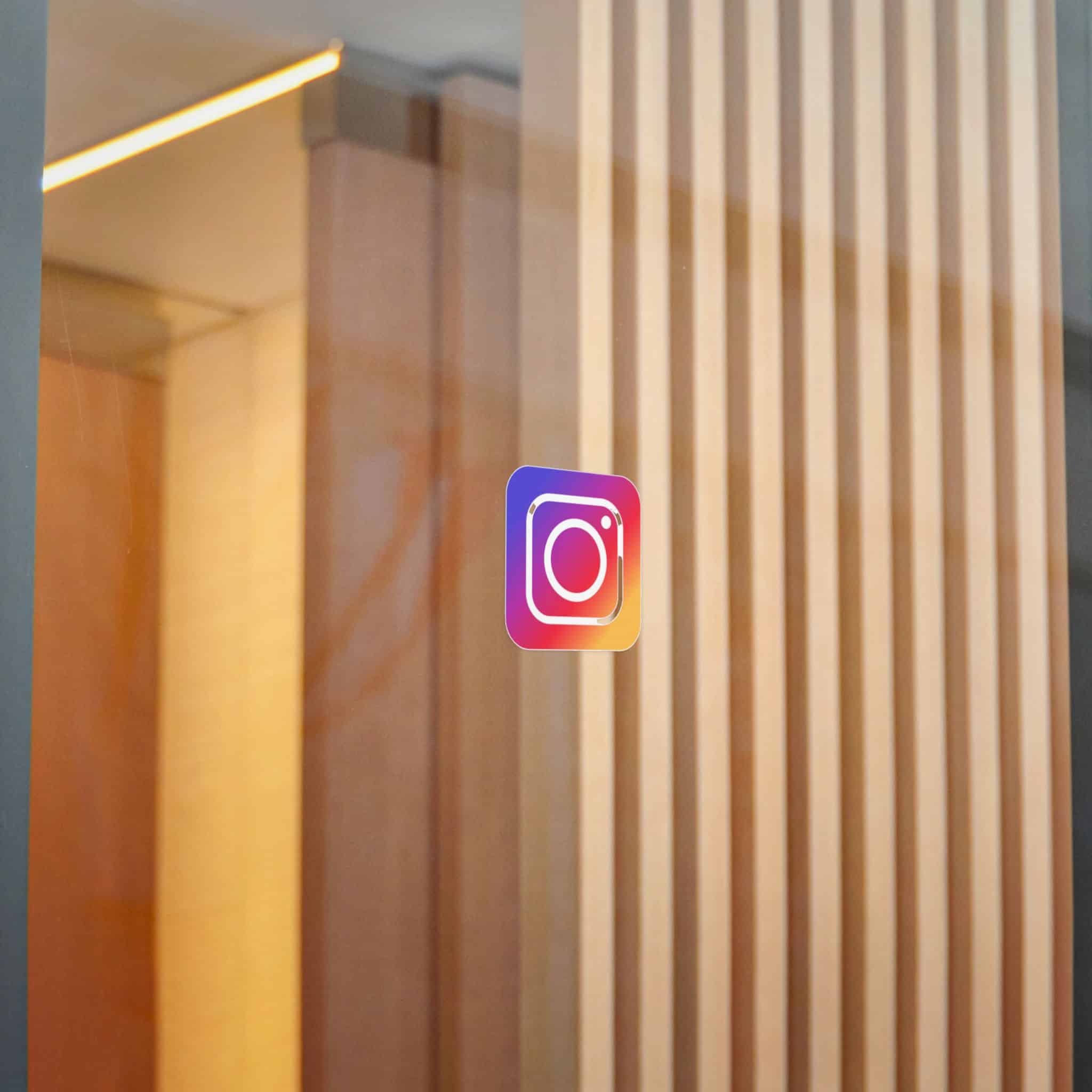 Instagram Icon Die Cut Stickers Dtf - Image 18