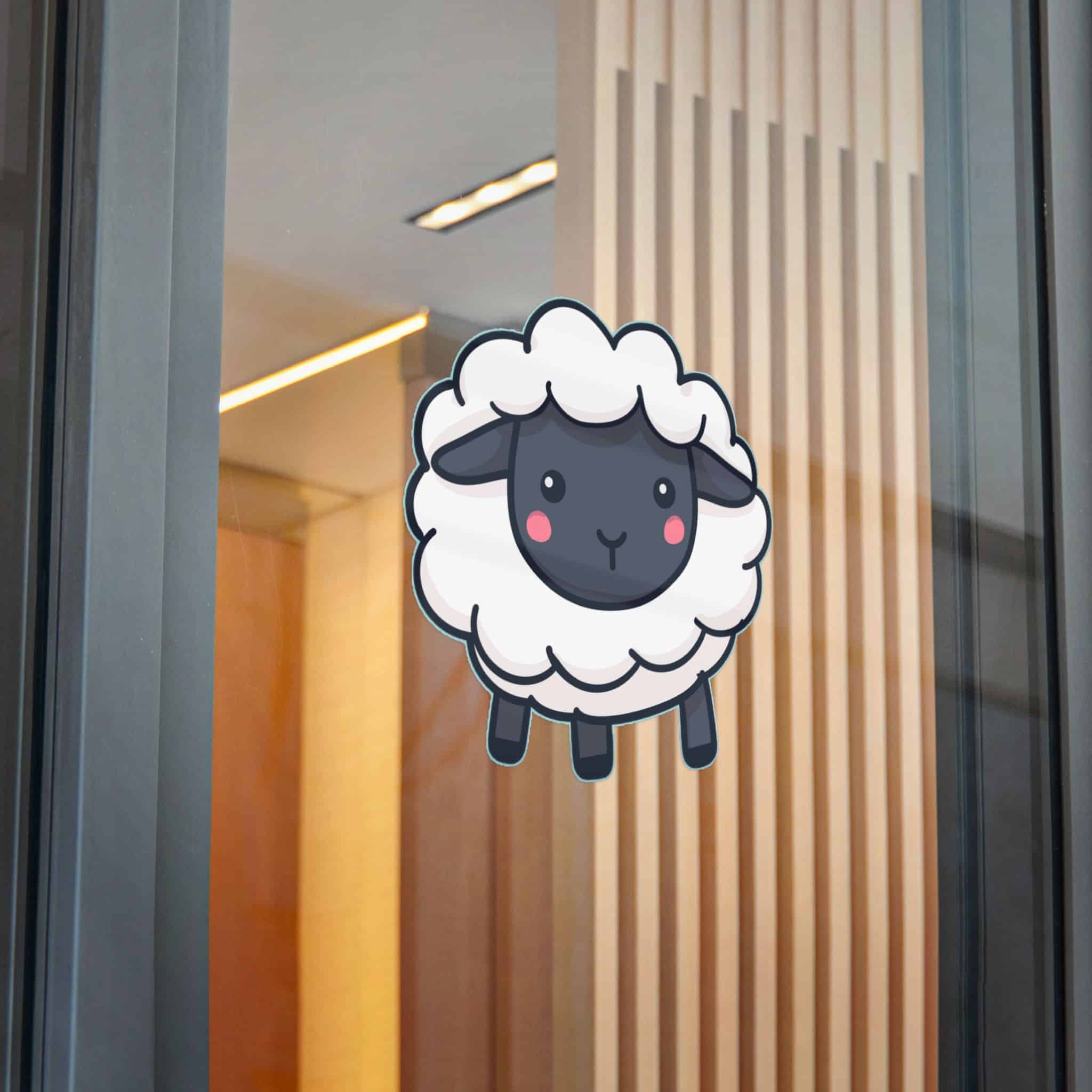 Sheep Vector Cute (1) Die Cut Stickers Dtf - Image 32