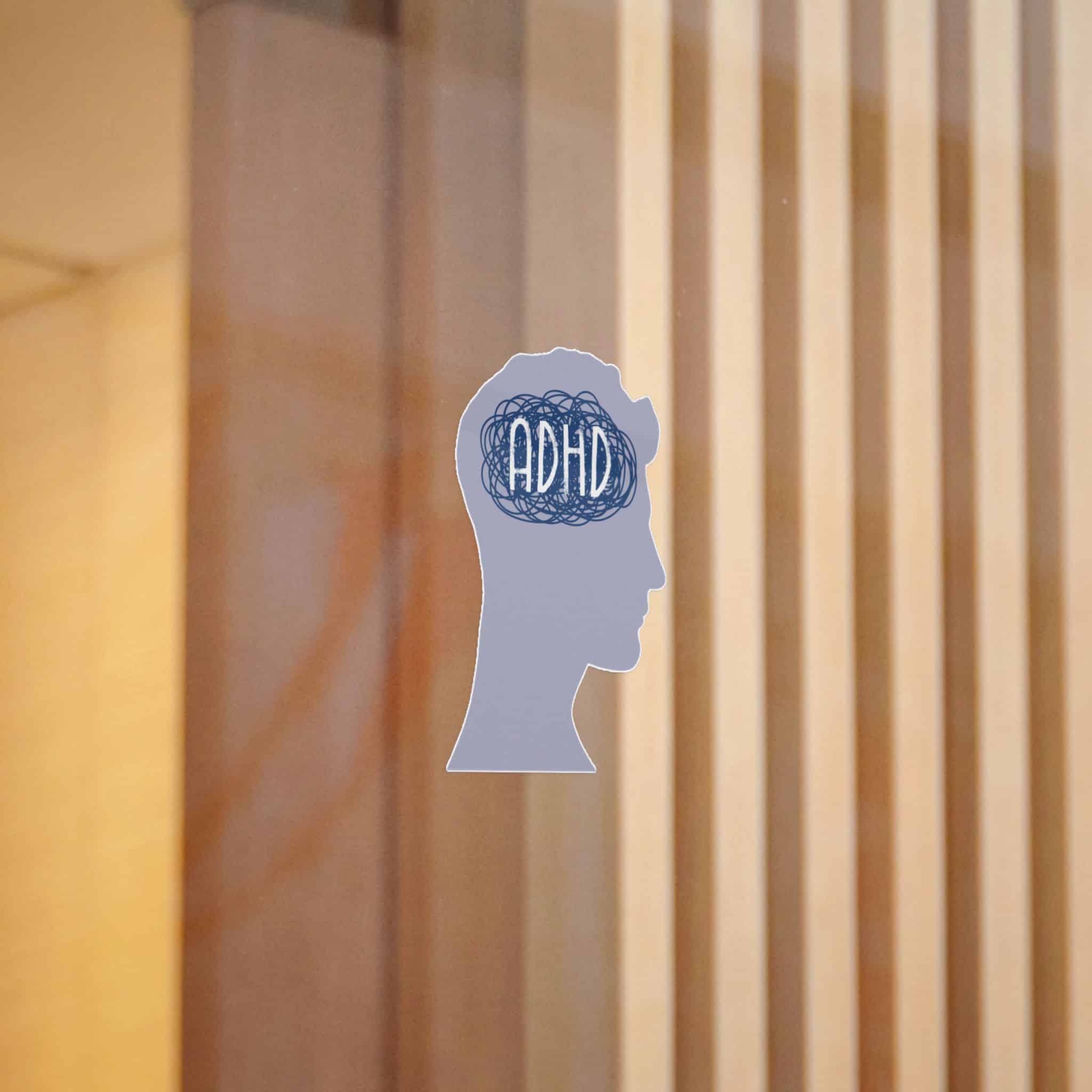 Man Adhd Die Cut Stickers Dtf - Image 6