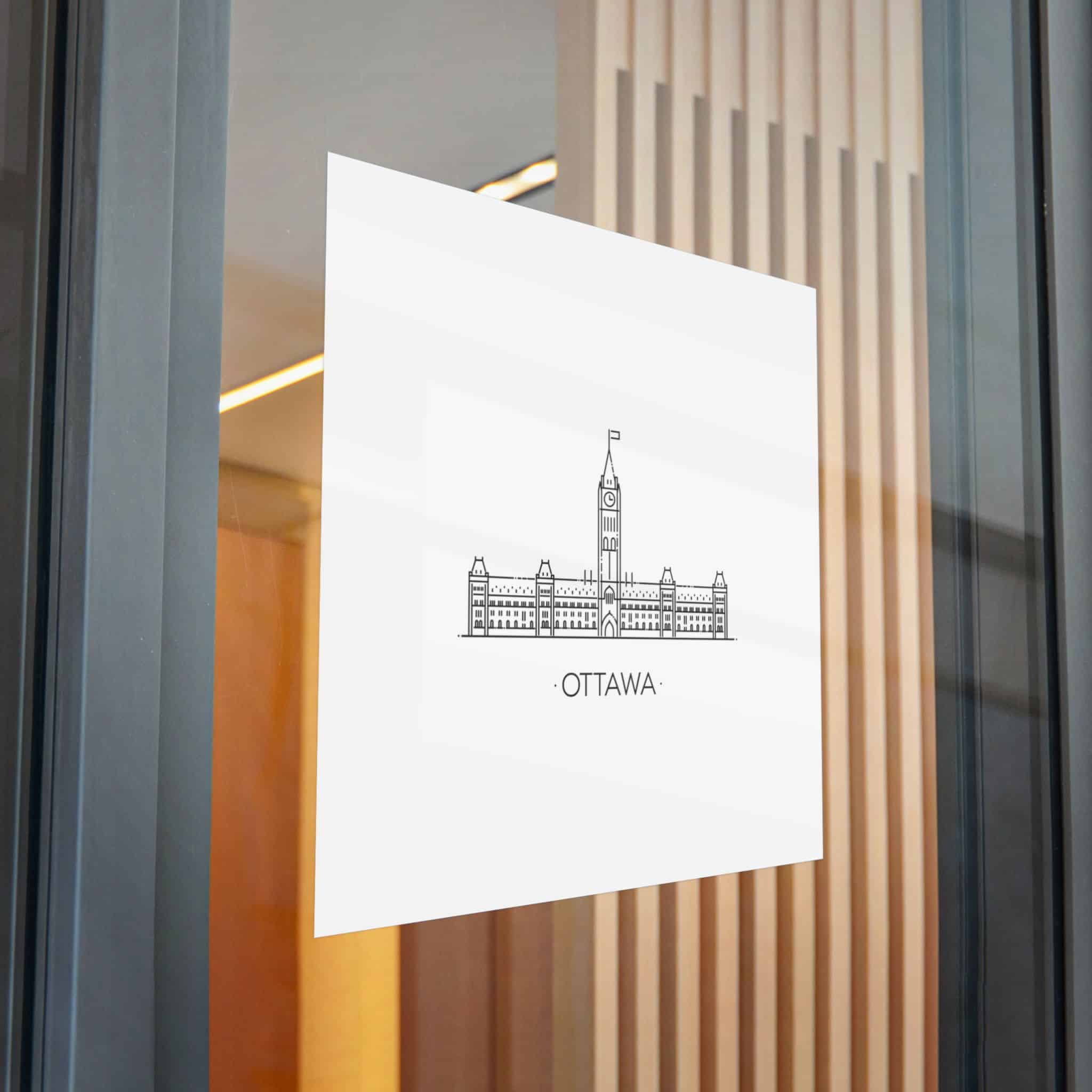 Ottawa S Die Cut Stickers Dtf - Image 32