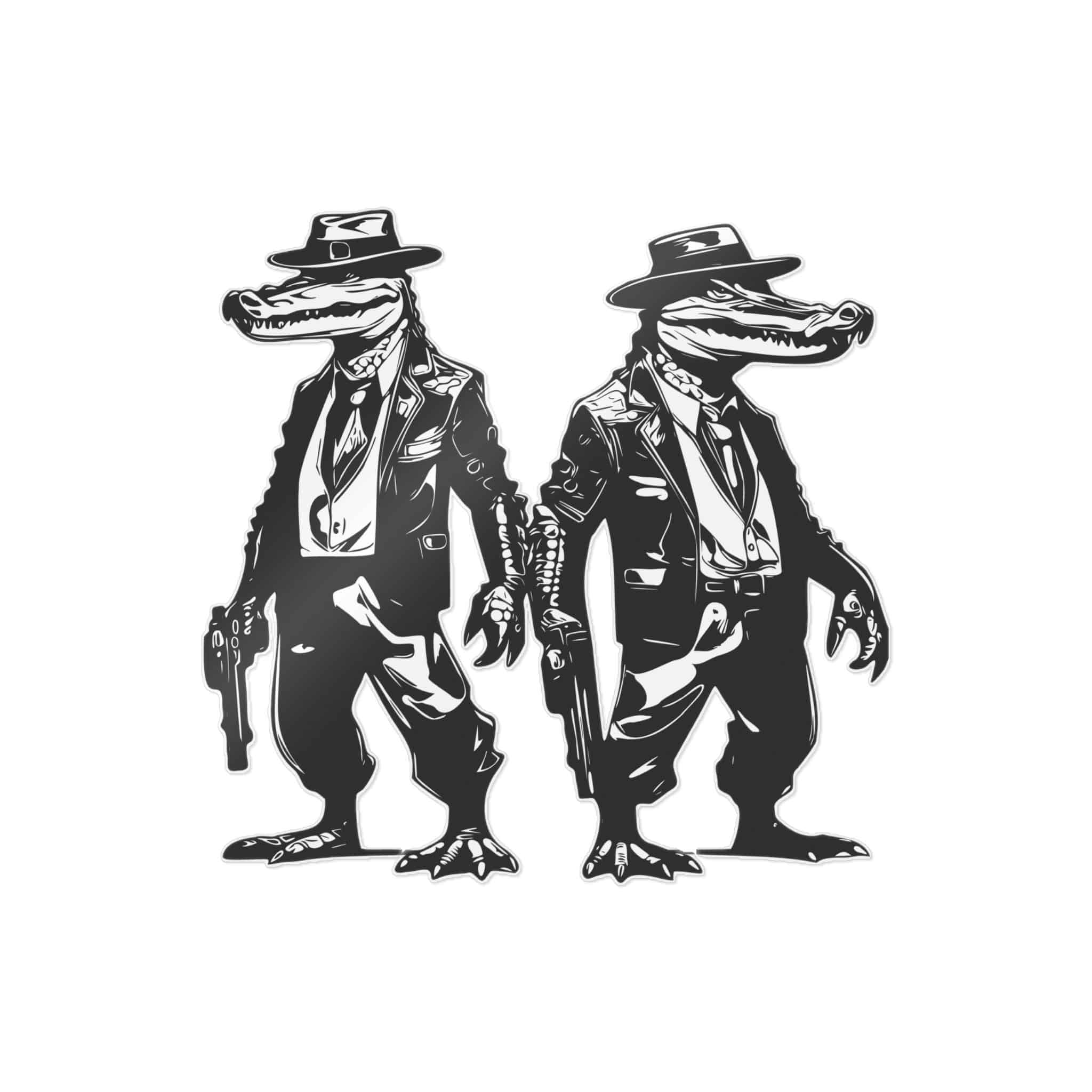 Crocomobster 6 Die Cut Stickers Dtf - Image 31