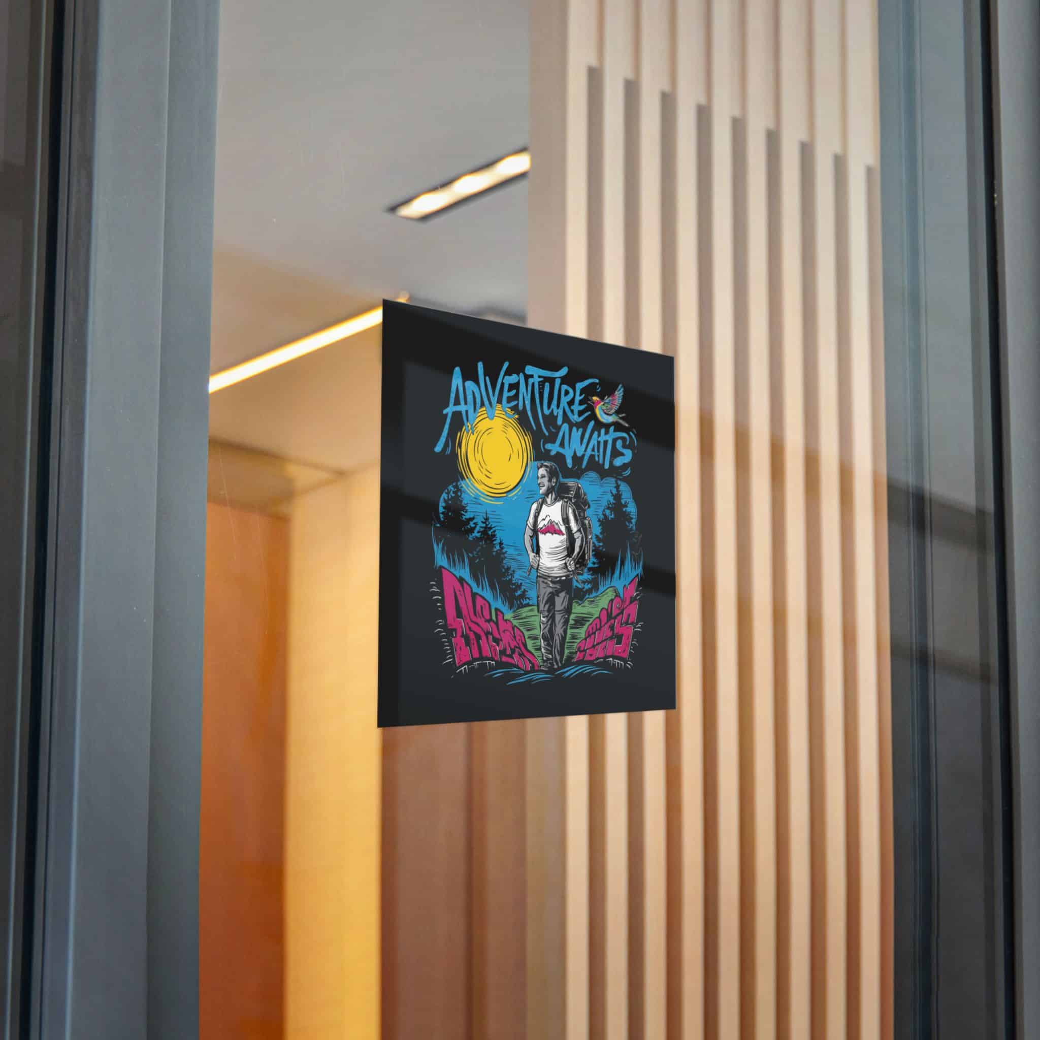 Adventure Awaits Die Cut Stickers Dtf - Image 26
