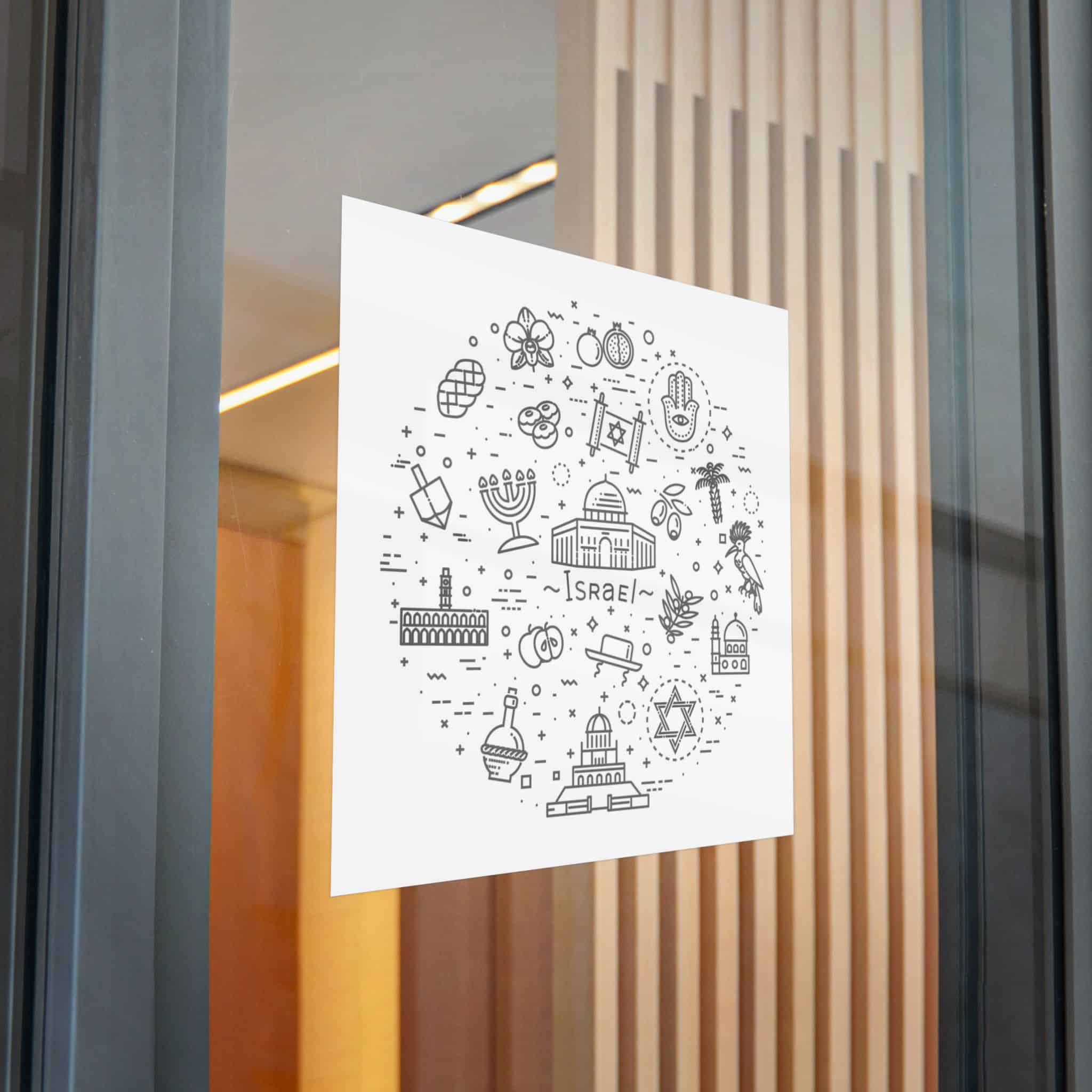 Israel Die Cut Stickers Dtf - Image 30