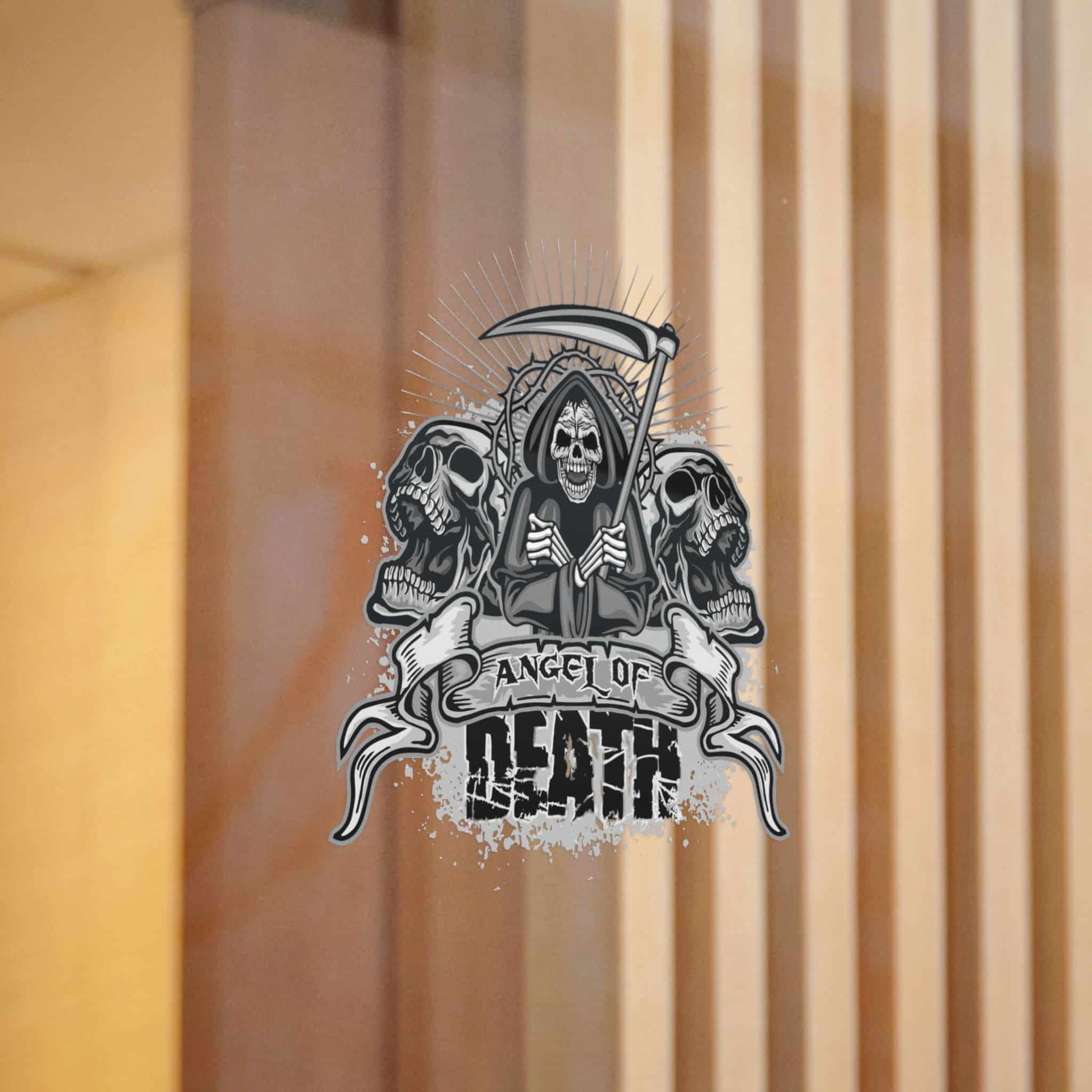 Gothic Sign With Skull Grunge Vintage Design T Shirts (11) Die Cut Stickers Dtf - Image 12