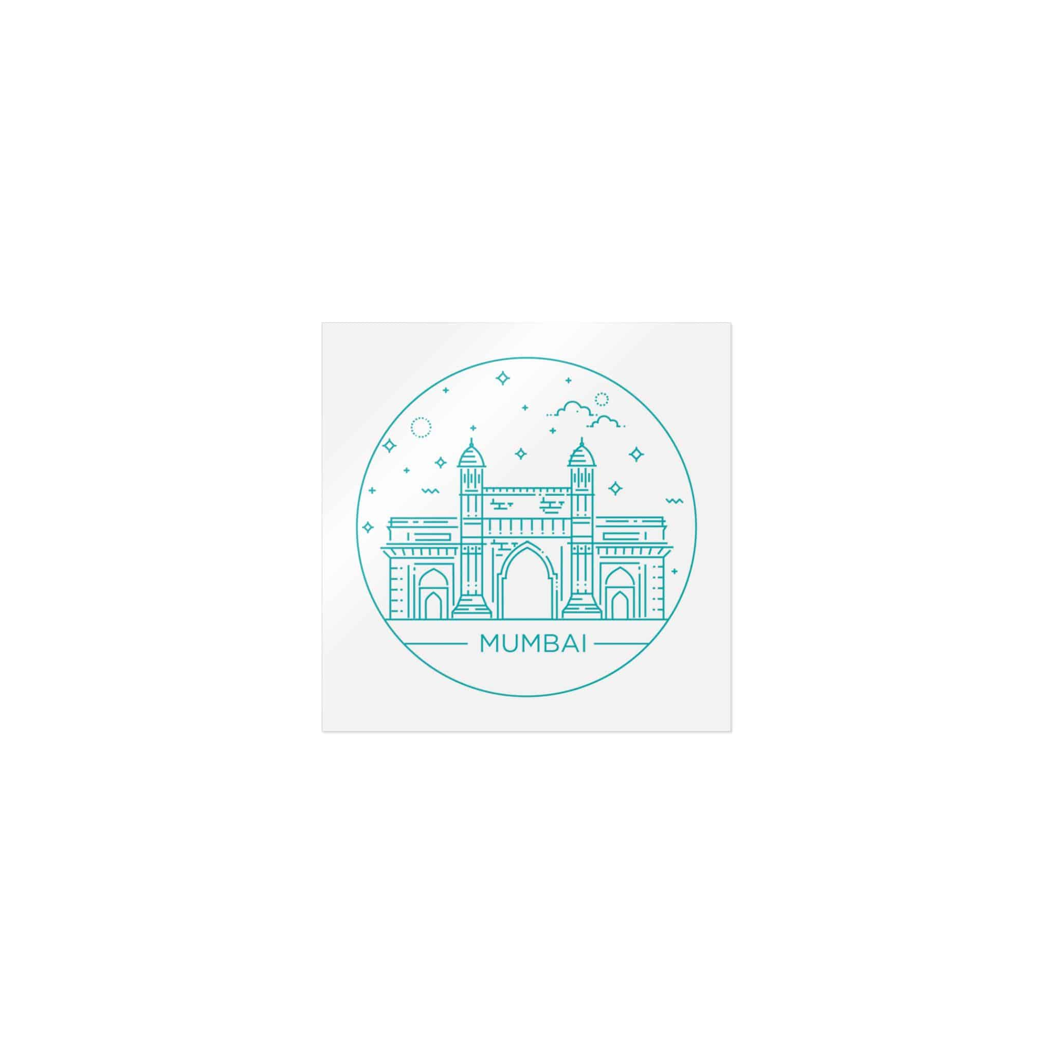 Mumbai Gateway Die Cut Stickers Dtf - Image 9