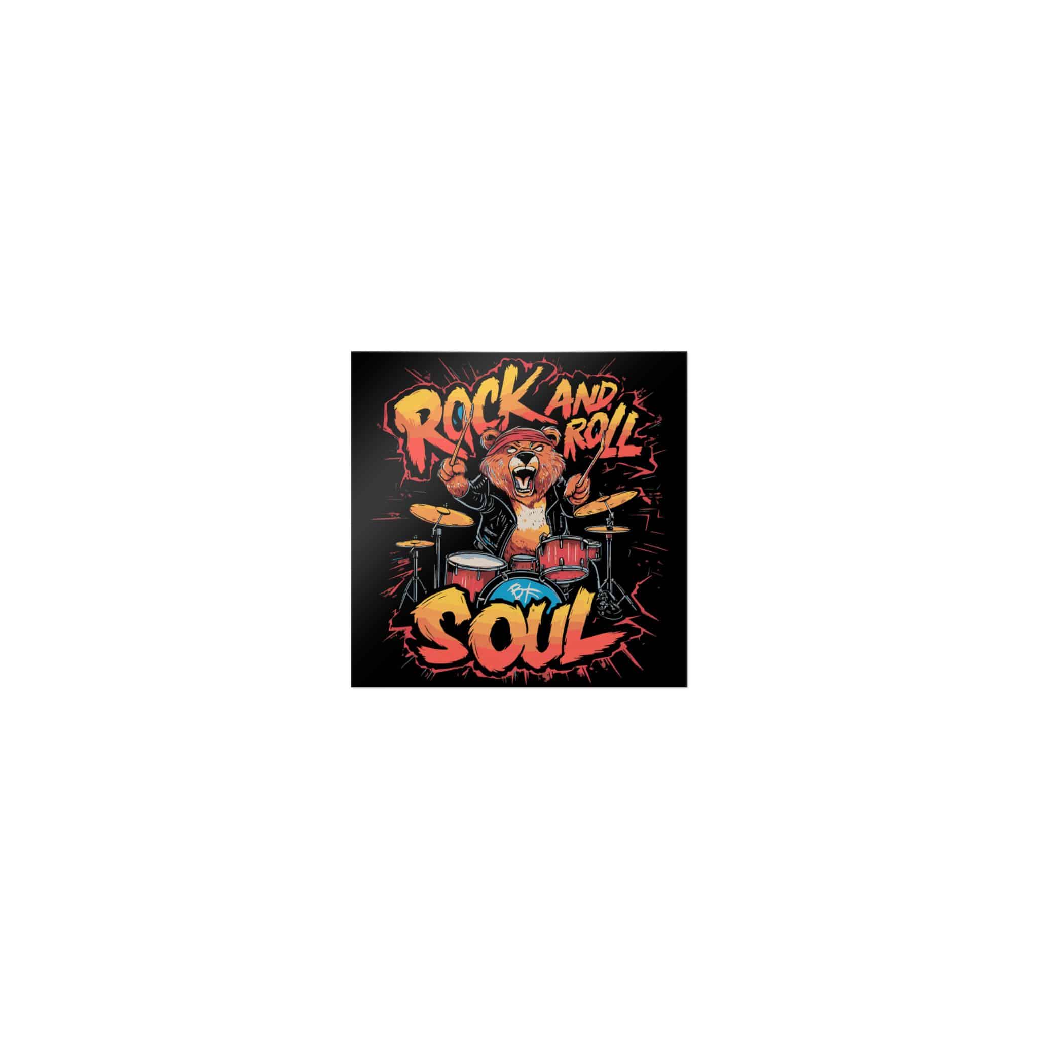 Rock and Roll Soul Die Cut Stickers Dtf - Image 17