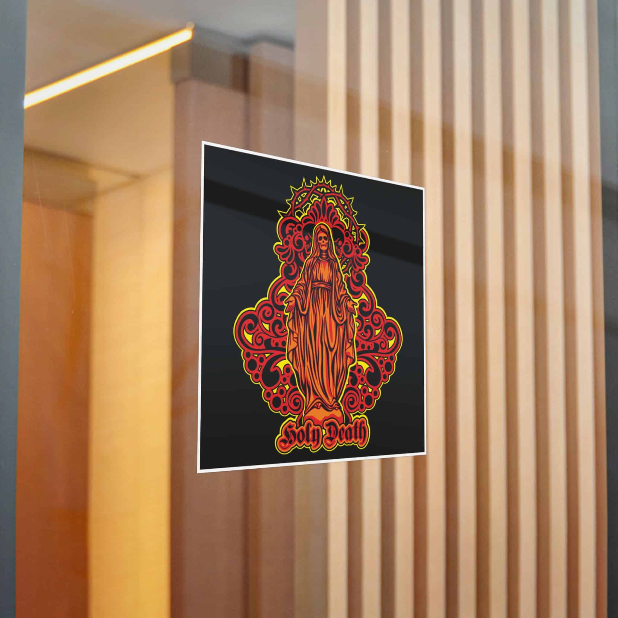 Santa Muerte 31 Die Cut Stickers Dtf - Image 20