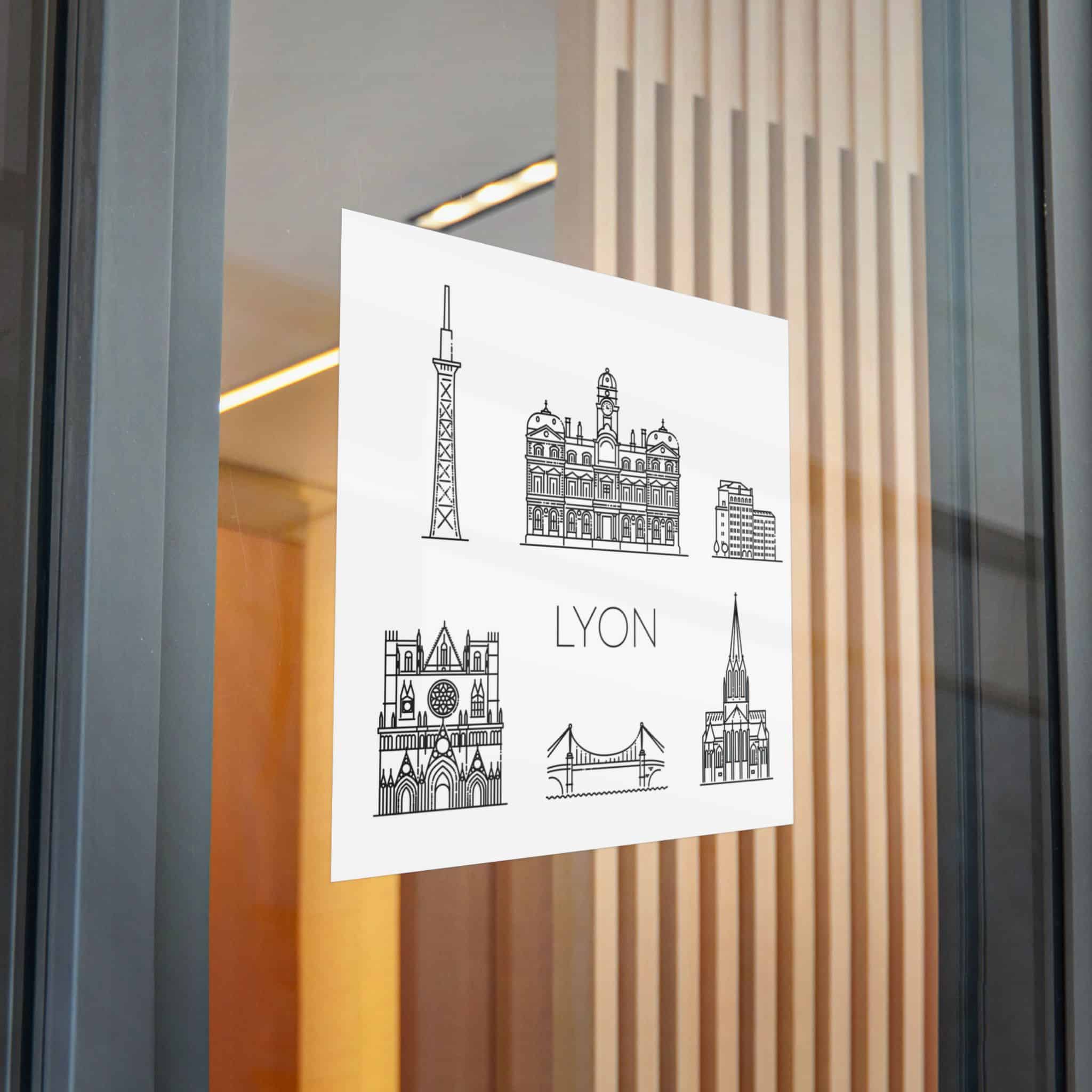 Lyon Separ Die Cut Stickers Dtf - Image 30