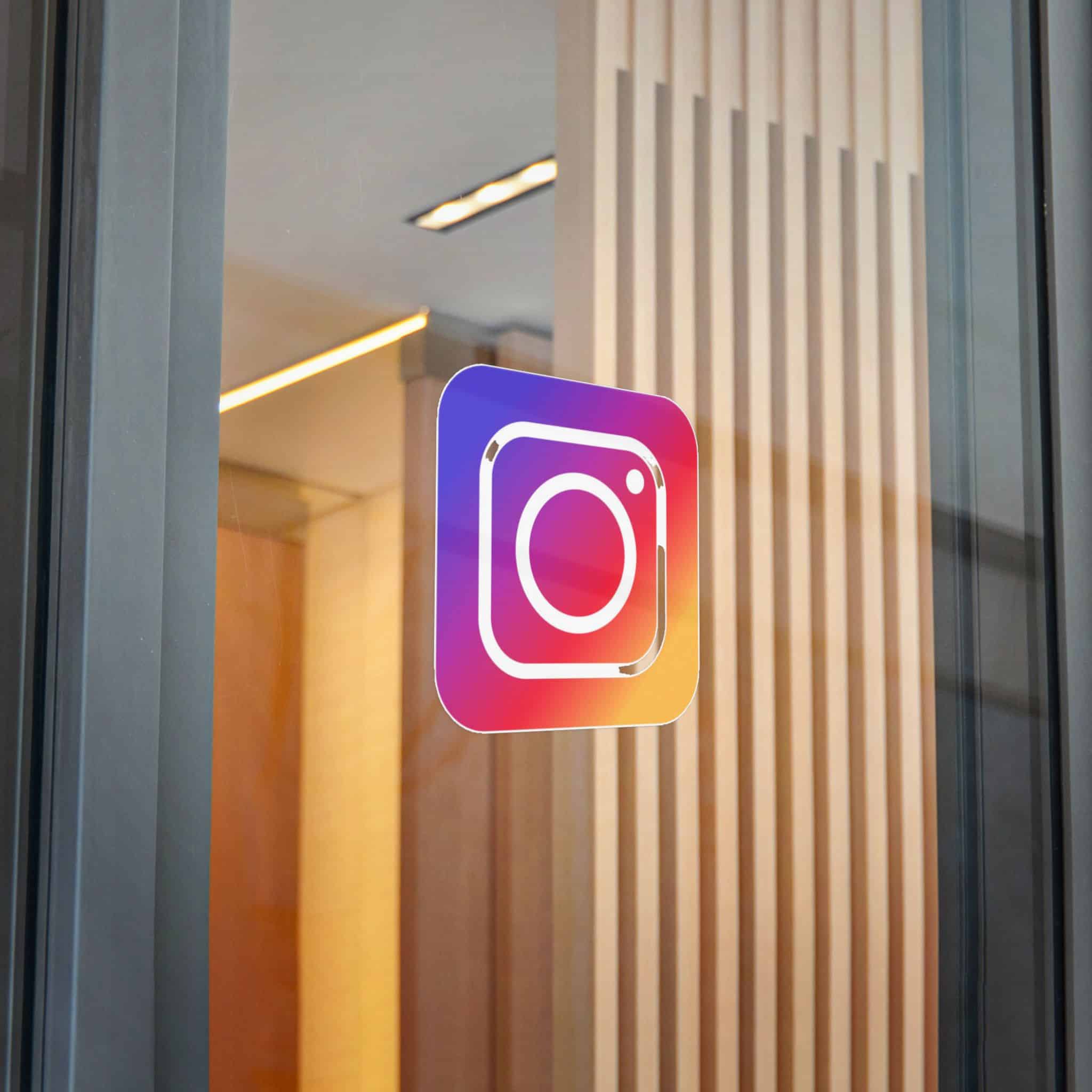 Instagram Icon Die Cut Stickers Dtf - Image 28