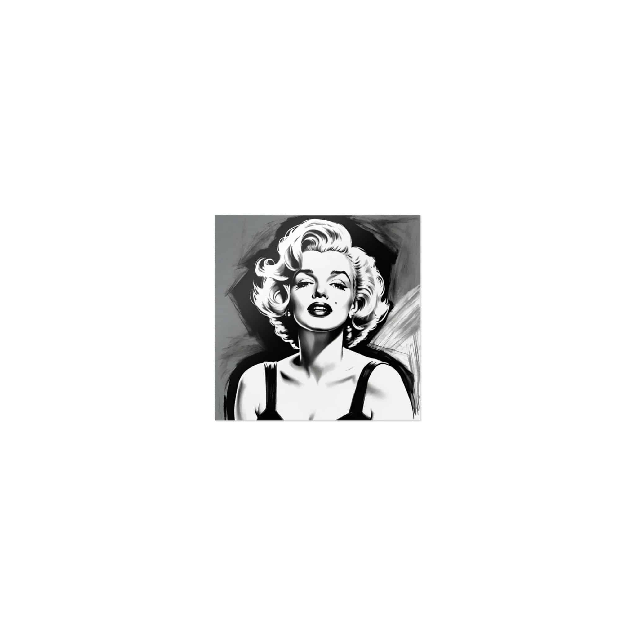 Marilyn Monroe Drawing Die Cut Stickers Dtf - Image 17