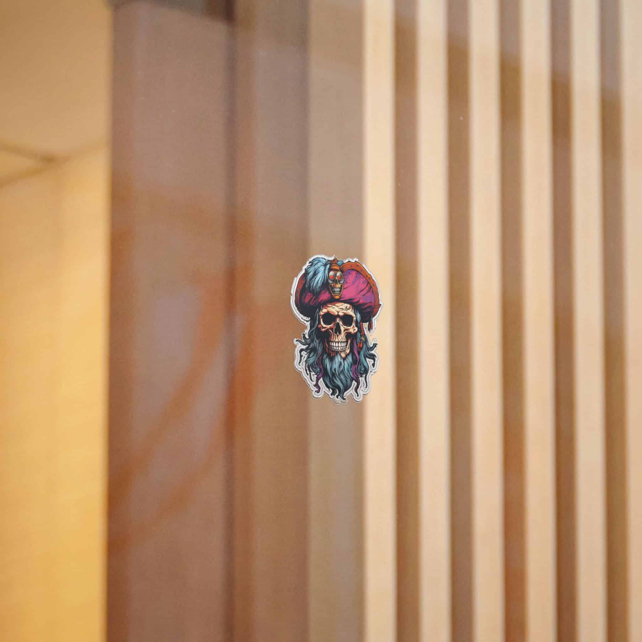 Skull Pirate Die Cut Stickers Dtf - Image 8