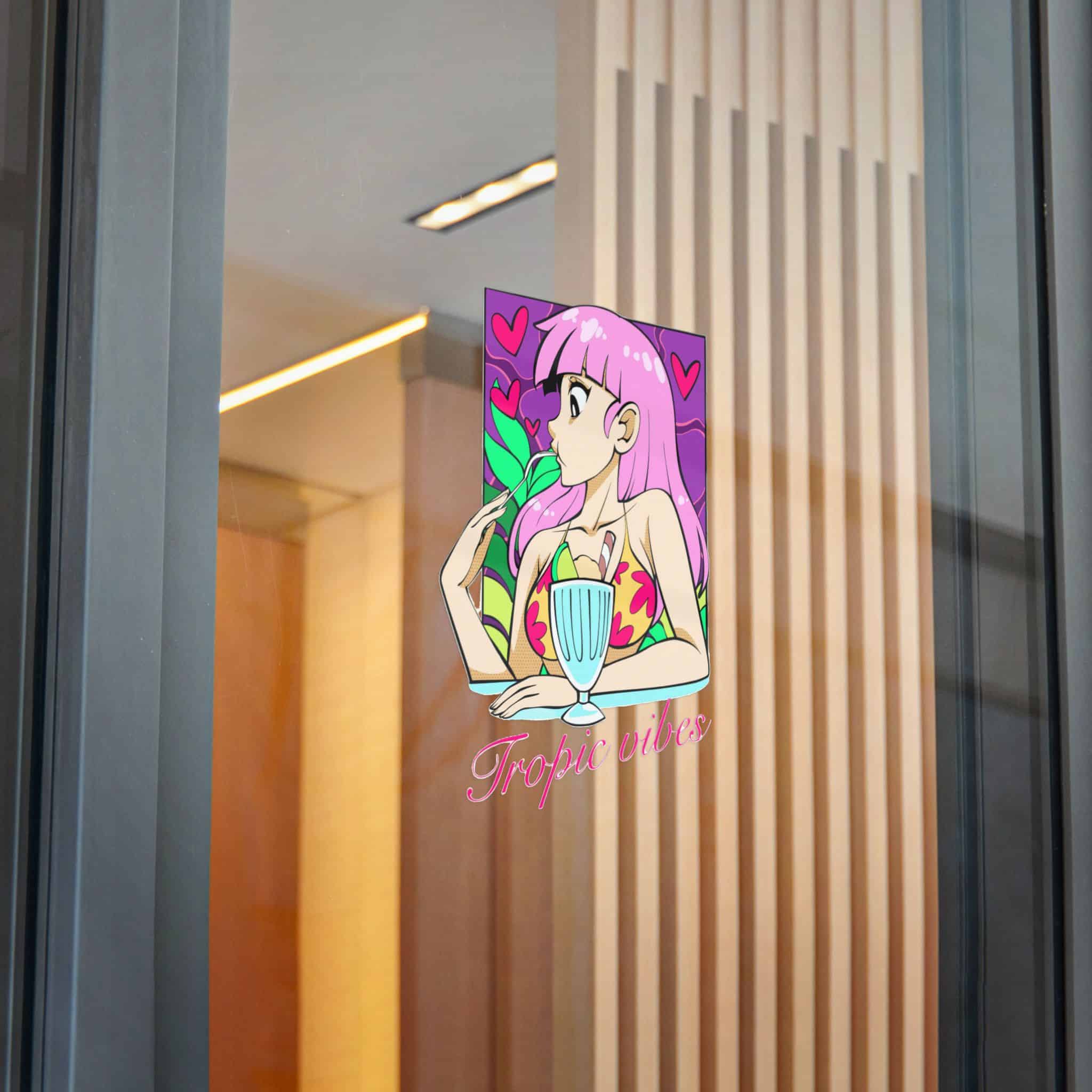 Tropic Vibes Die Cut Stickers Dtf - Image 30