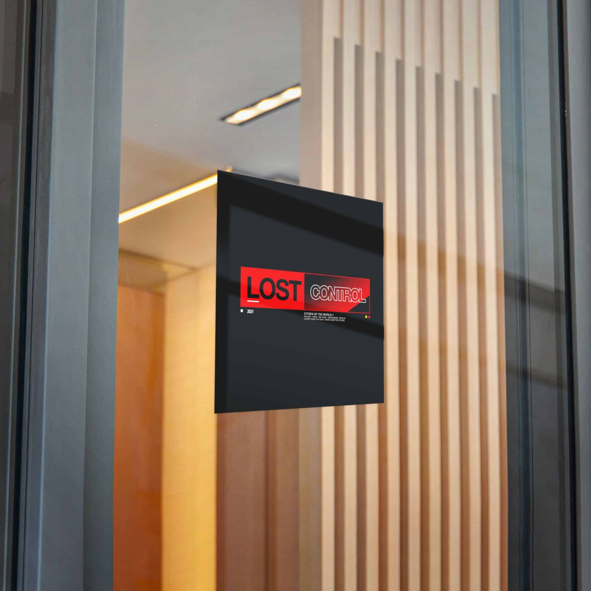 Lost Control Simple Vintage Fashion Die Cut Stickers Dtf - Image 26