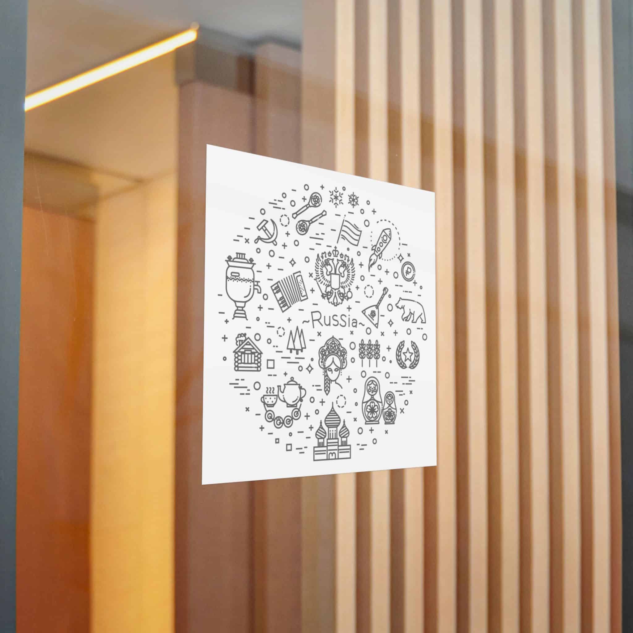 Russia Die Cut Stickers Dtf - Image 20