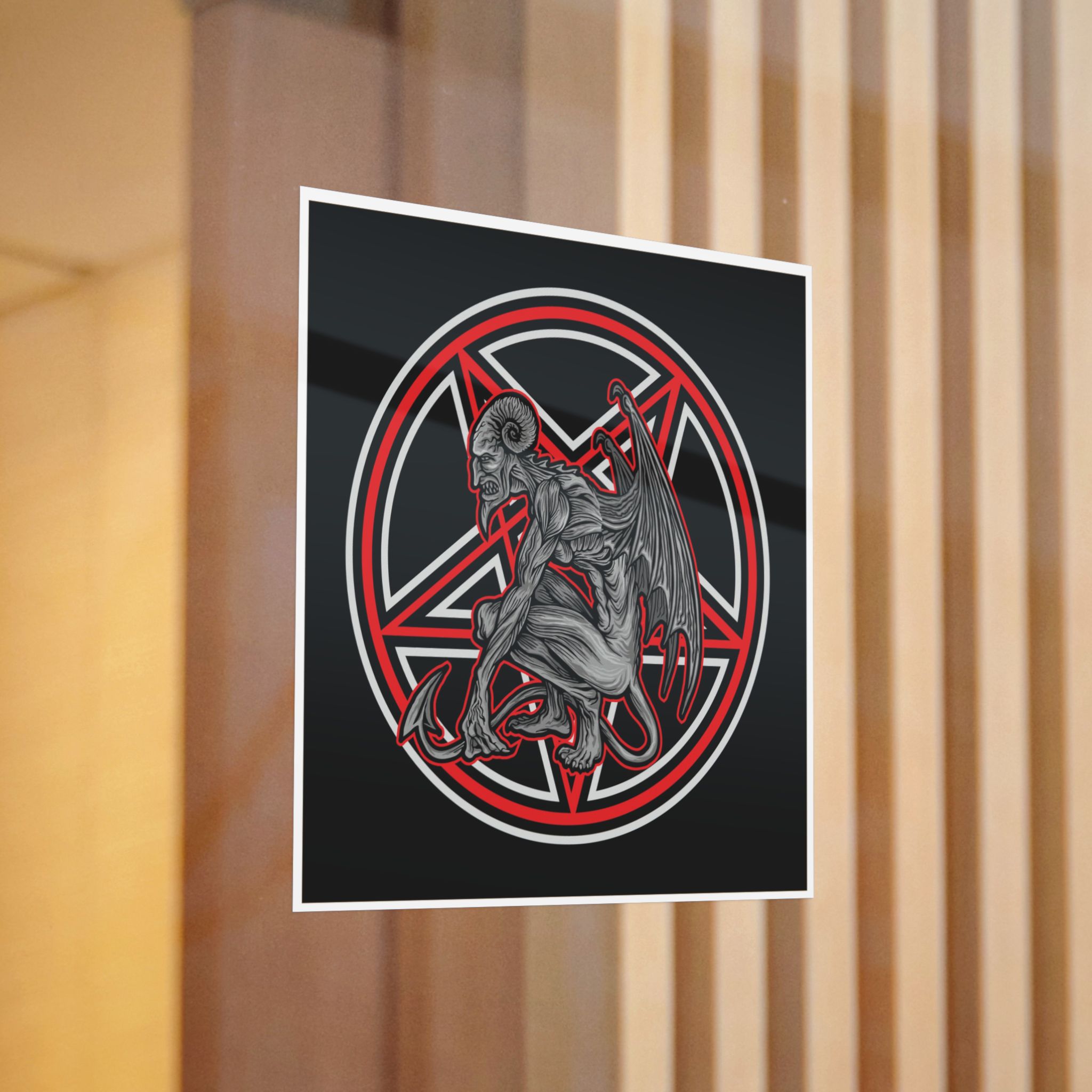 Demon 02 Die Cut Stickers Dtf - Image 12